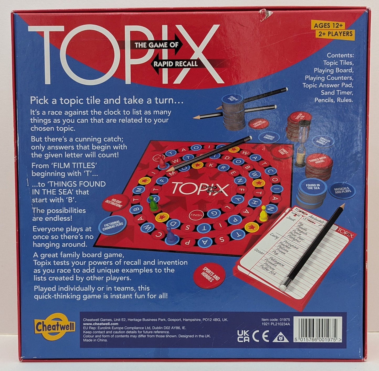 A quick-thinking party favourite – Topix (2020)