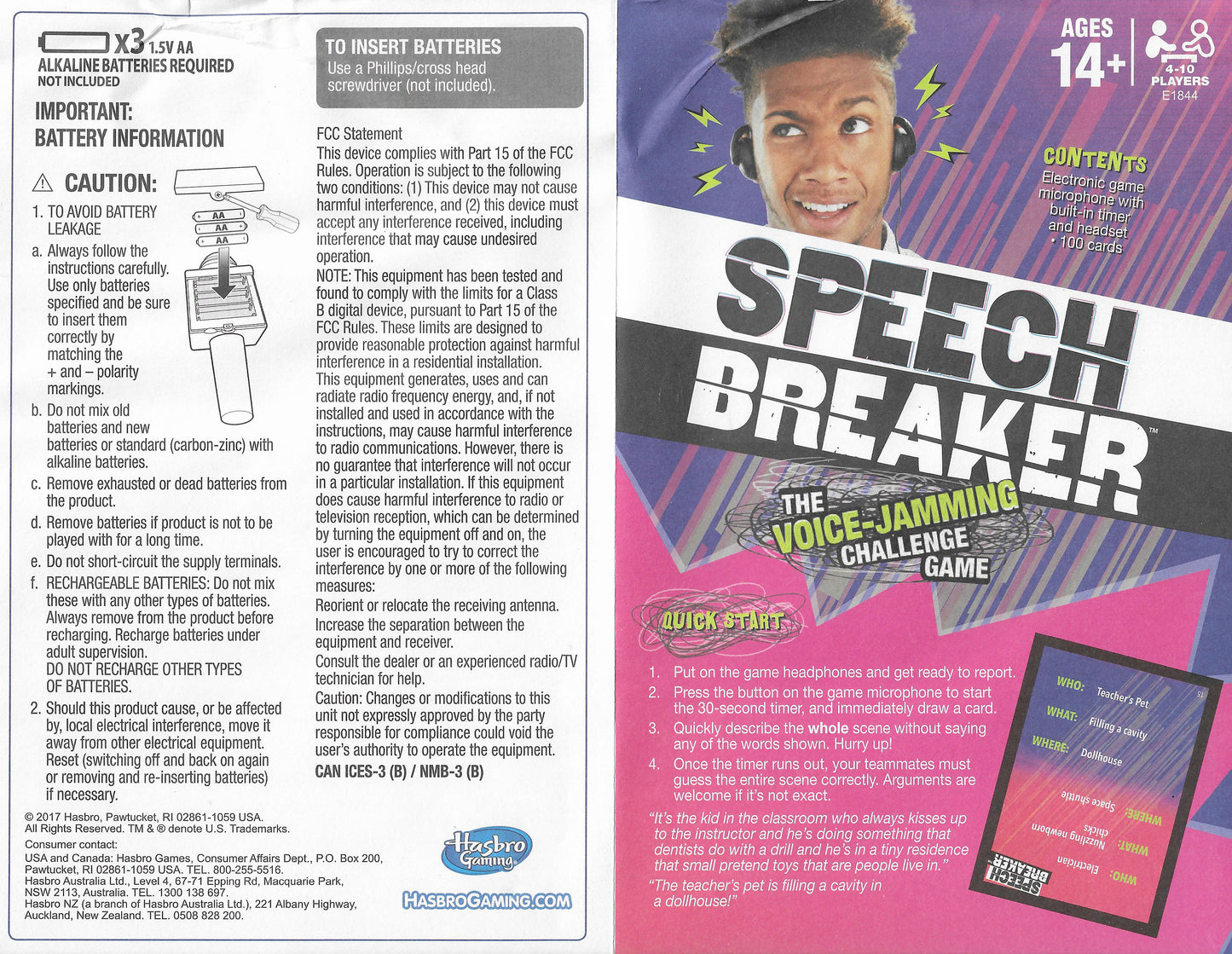 Add some chaos to your next gathering with Speech Breaker (2017) – the game that messes with your speech in real time.