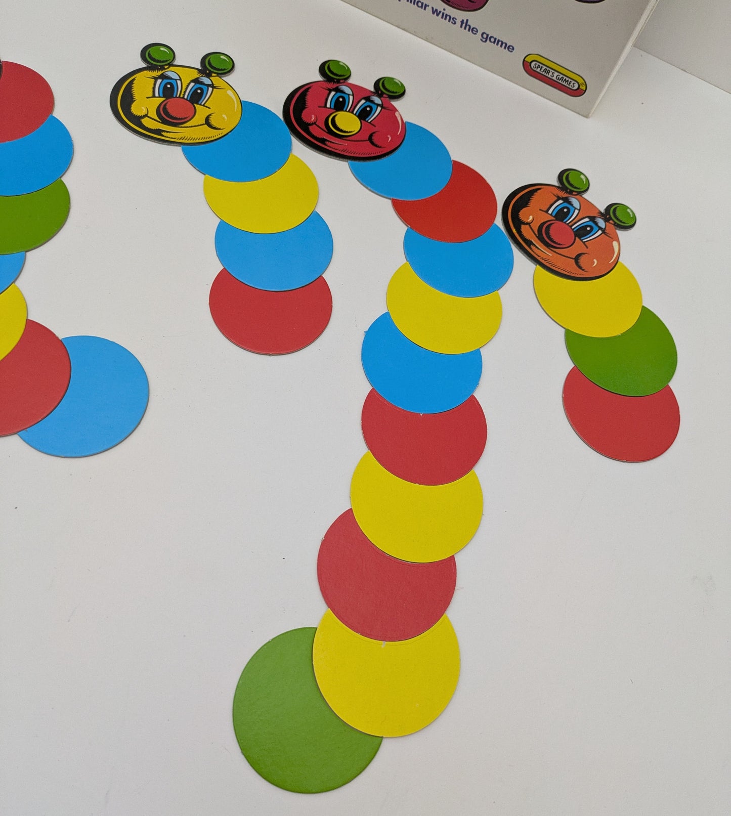 Add some classic colour-matching fun to your family night with Curly Caterpillars (1989).