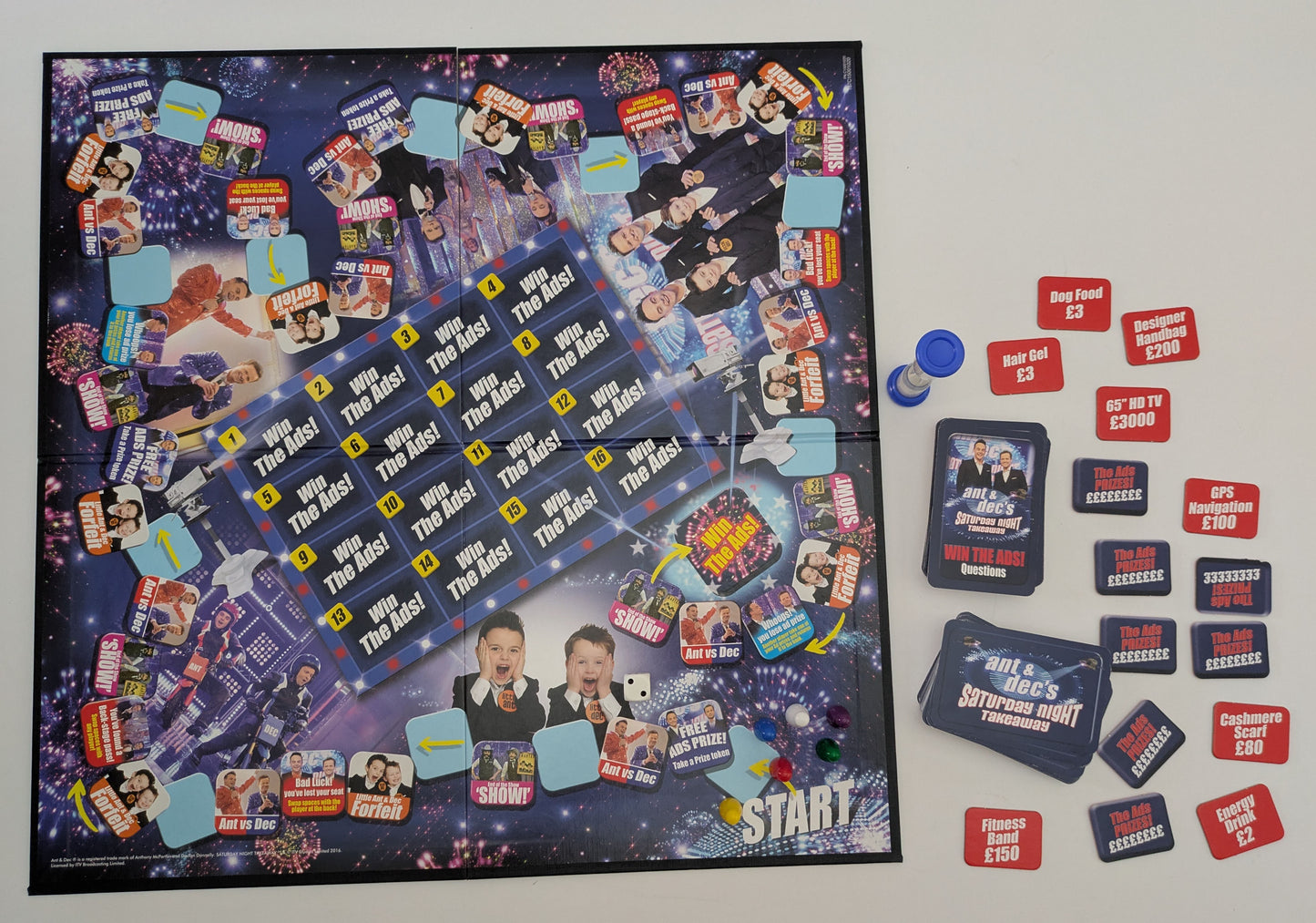 Ant & Dec’s Saturday Night Takeaway The Board Game (2016) – Bring the TV Show to Your Table