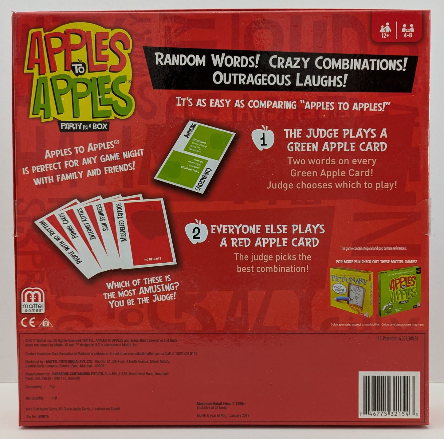 Apples to Apples (2017) for your next gathering and let the hilarious comparisons take over the table.