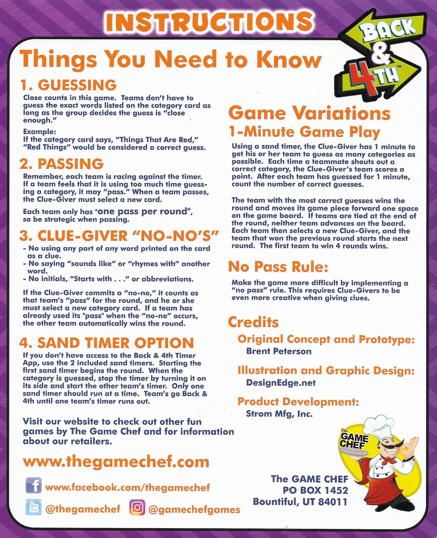 Back & 4th (2016) Rules – Learn How to Play This High-Energy Game