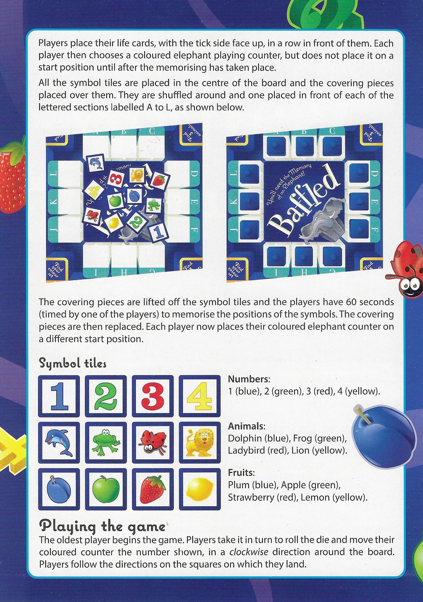 Baffled (2018) rules explained Lose a life card each time you guess wrong.