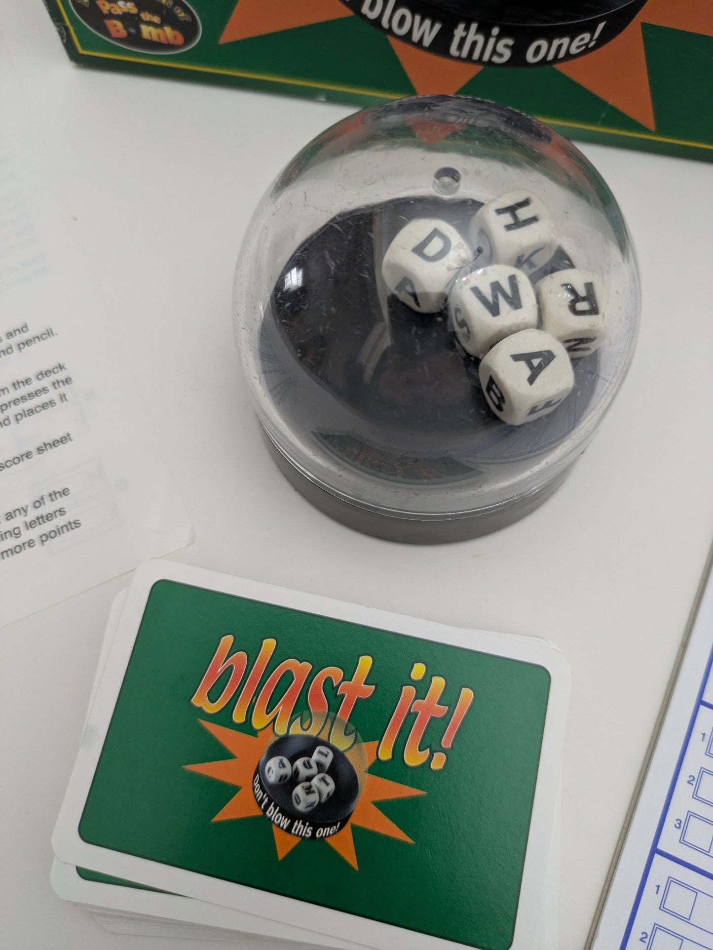 Blast It! (2002): The Ultimate Fast-Paced Word Game for Family Fun