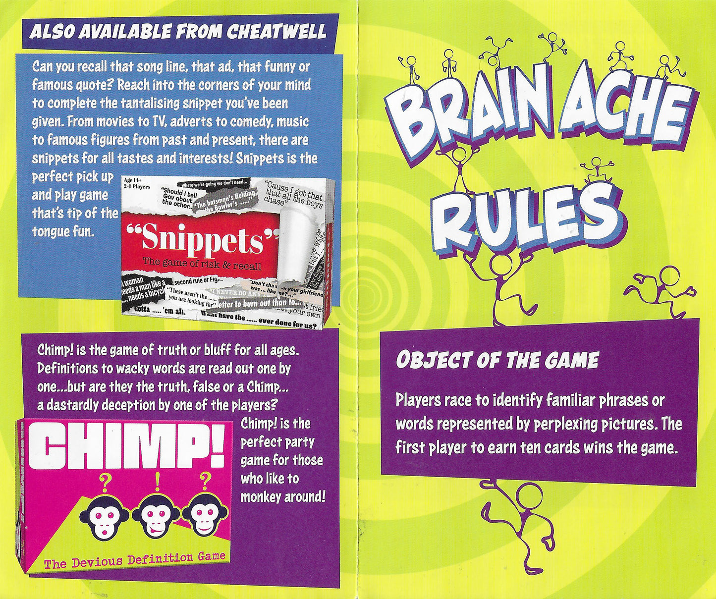Brain Ache (2022) Rules – Learn How to Play the Fast-Paced Puzzle Card Game