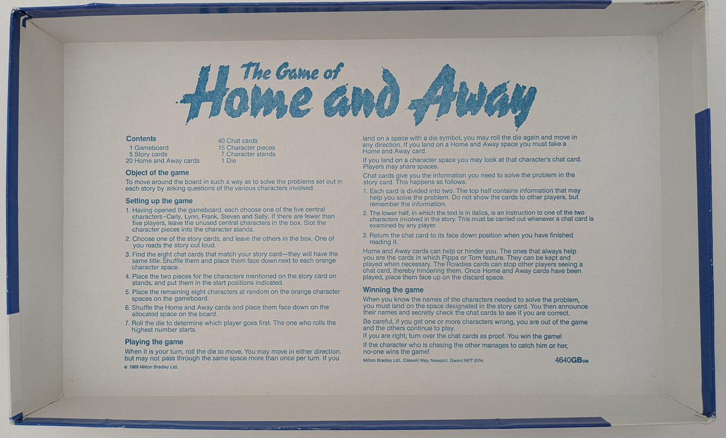 Bring Summer Bay to your table with Home and Away (1989) – a brilliant mix of drama and deduction.