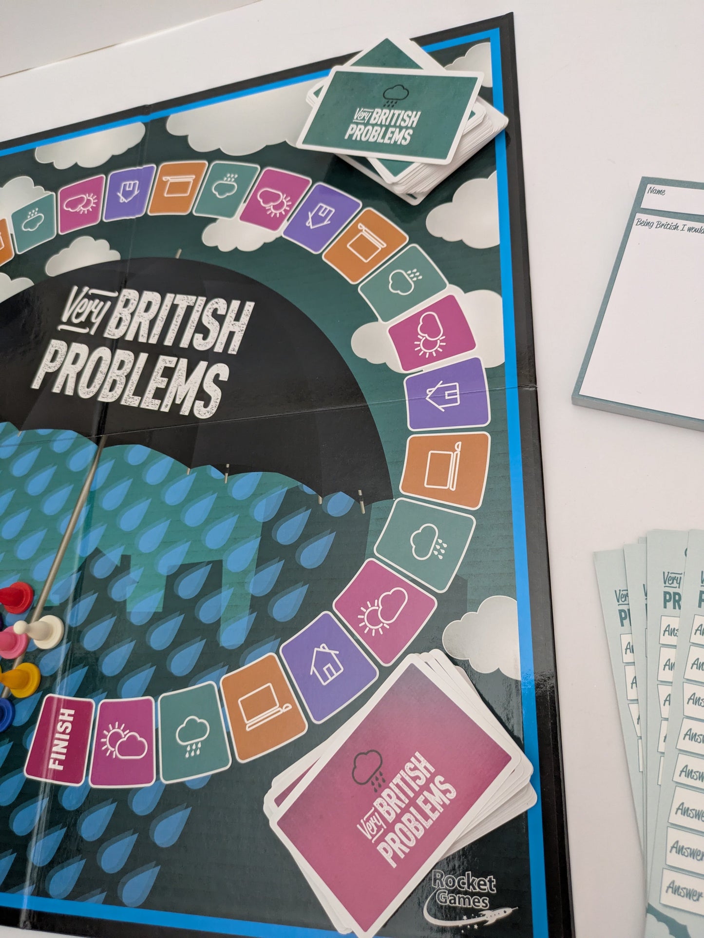 Bring out the tea and the tension with Very British Problems (2016).
