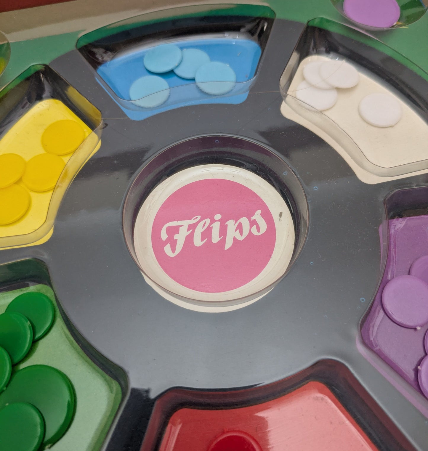 Bring out your competitive side with Flips (1953), where every counter flip counts towards victory.