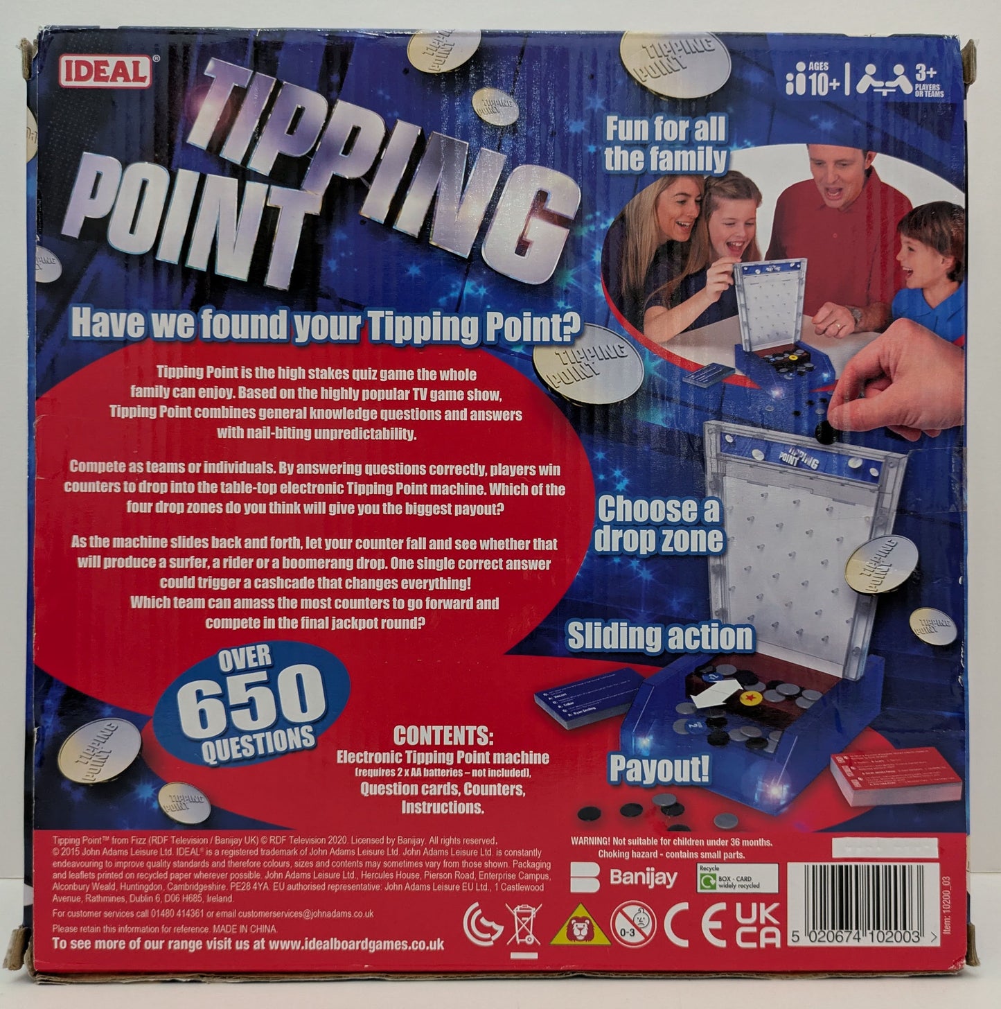 Bring the Excitement of the Hit TV Show Home with Tipping Point (2015)