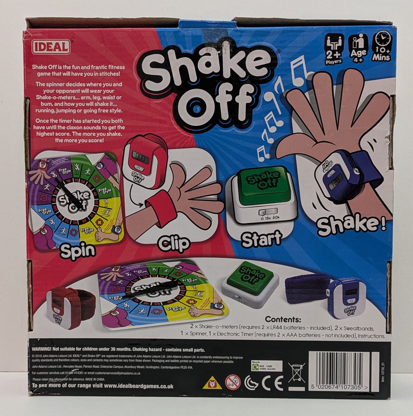 Bring the energy to game night with Shake Off (2019), where the only way to win is to keep shaking!