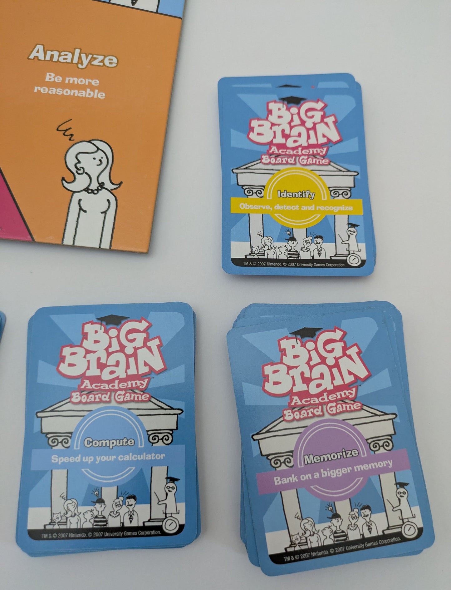 Bring the fun of brain training home with Big Brain Academy Board Game (2007).