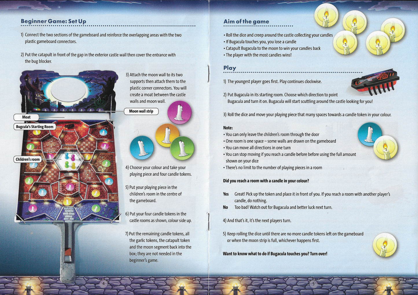 Bugacula Game Instructions – Learn the Basics and Master the Castle