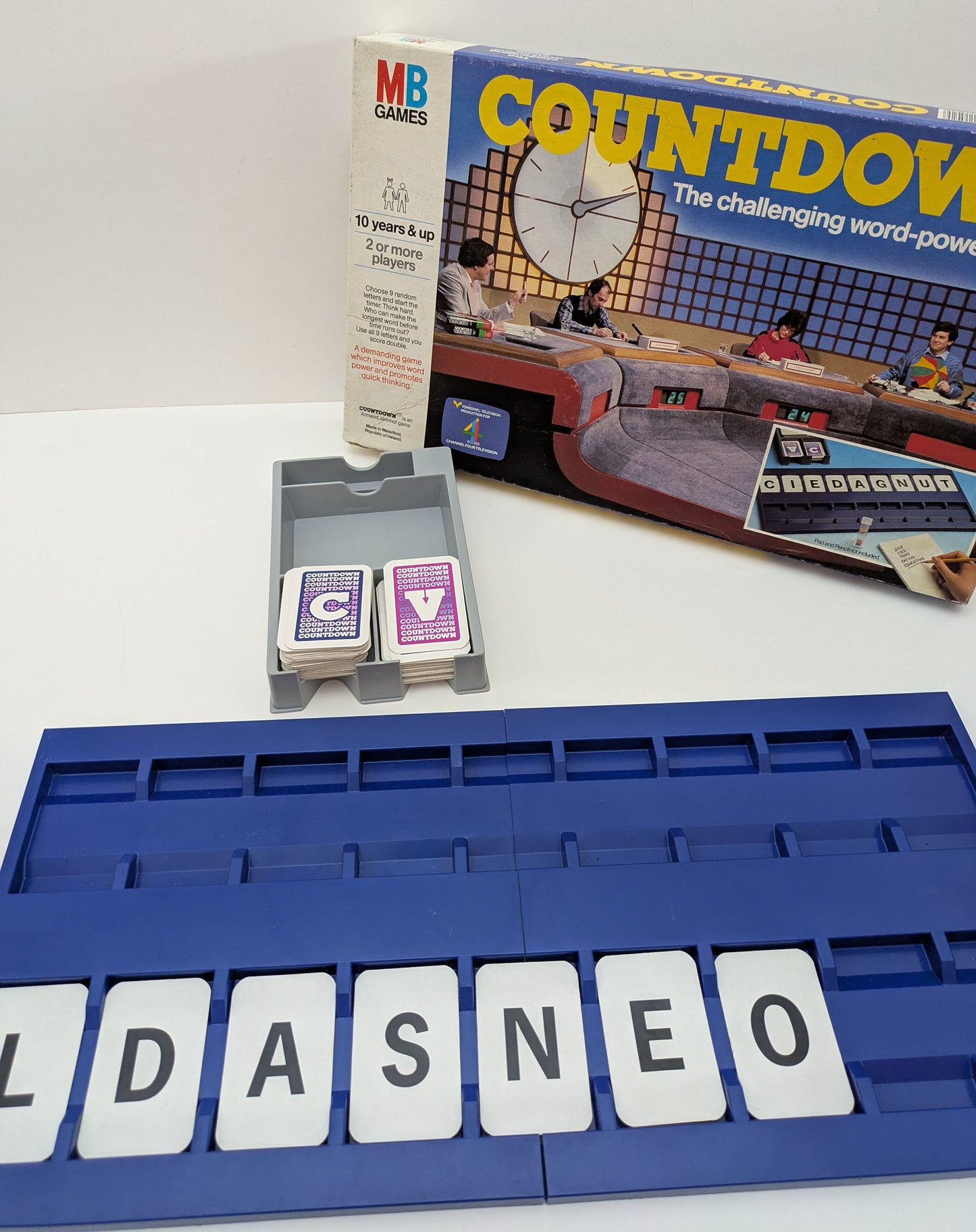 Build the longest words and race against the timer with Countdown (1986).
