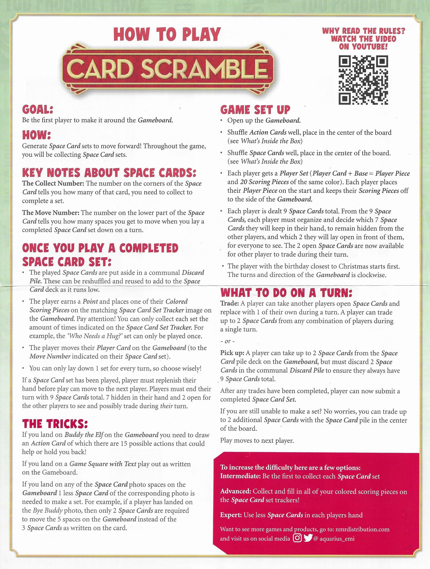 Card Scramble (2020) Rules – How to Play This Modern Classic