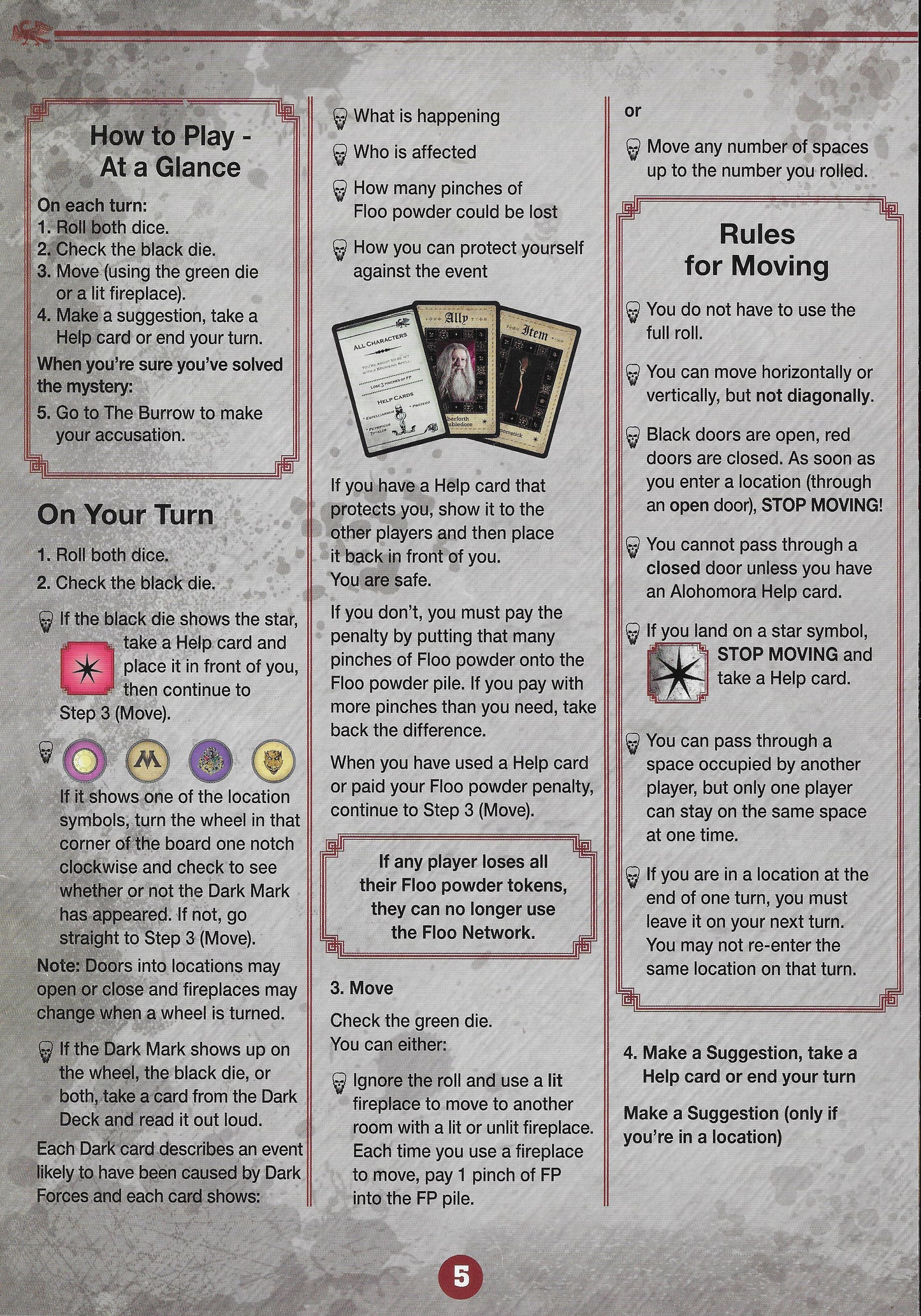 Cluedo Harry Potter (2019) Instructions – Learn the Game Quickly