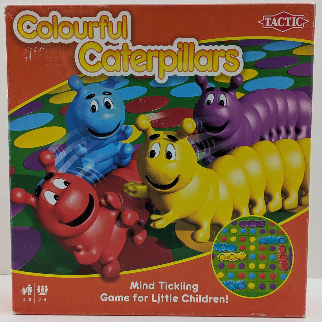 Colourful Caterpillars (1986) – A Bright and Cheeky Family Game Full of Colour, Strategy and Fun
