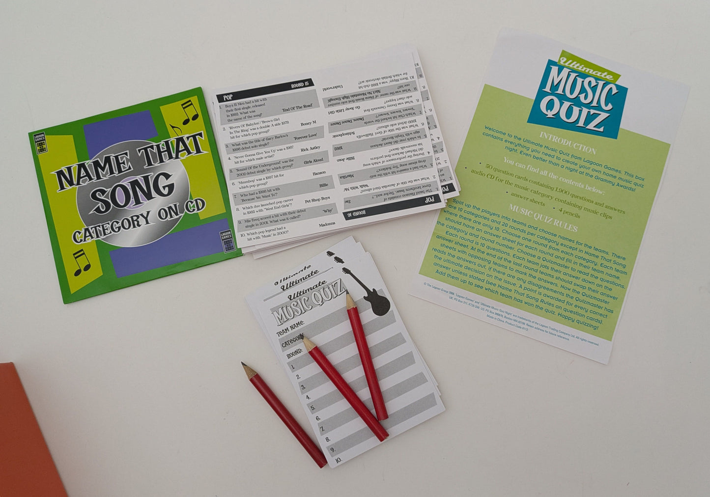 Complete Music Quiz Night In (2012) – Bring the thrill of a live music quiz into your home with this all-in-one game night pack.