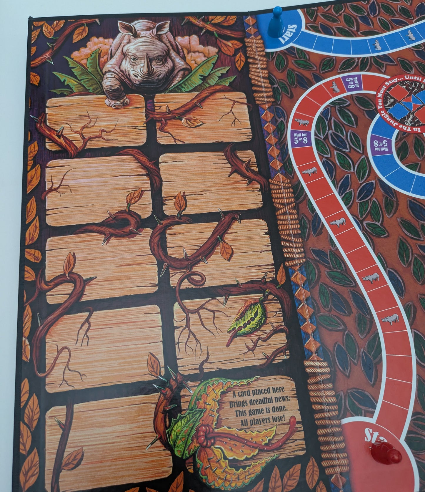 Danger lurks with every dice roll in Jumanji (2018), a thrilling race to the centre of the board.