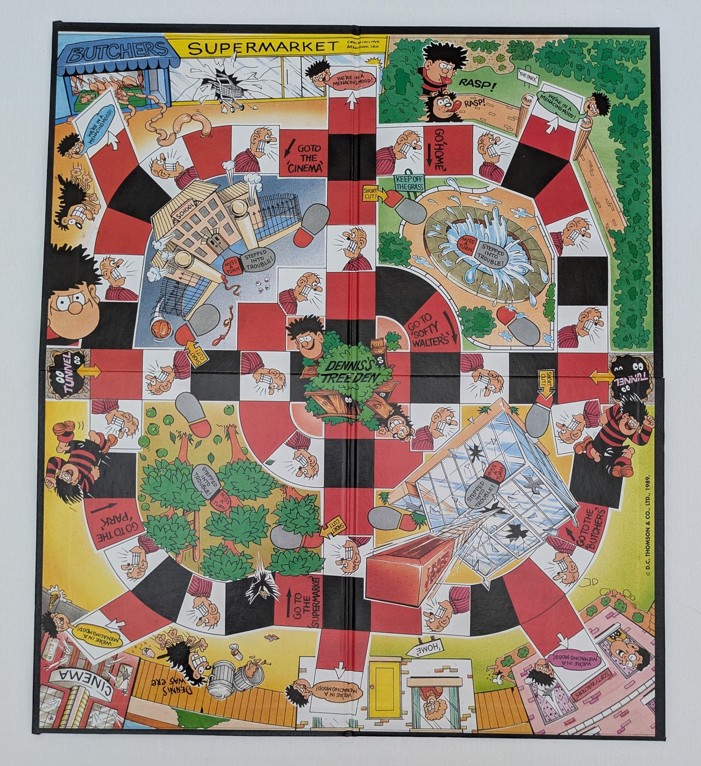 Dennis the Menace (1989) – The Retro Comic Board Game That Brings Laughter to the Table