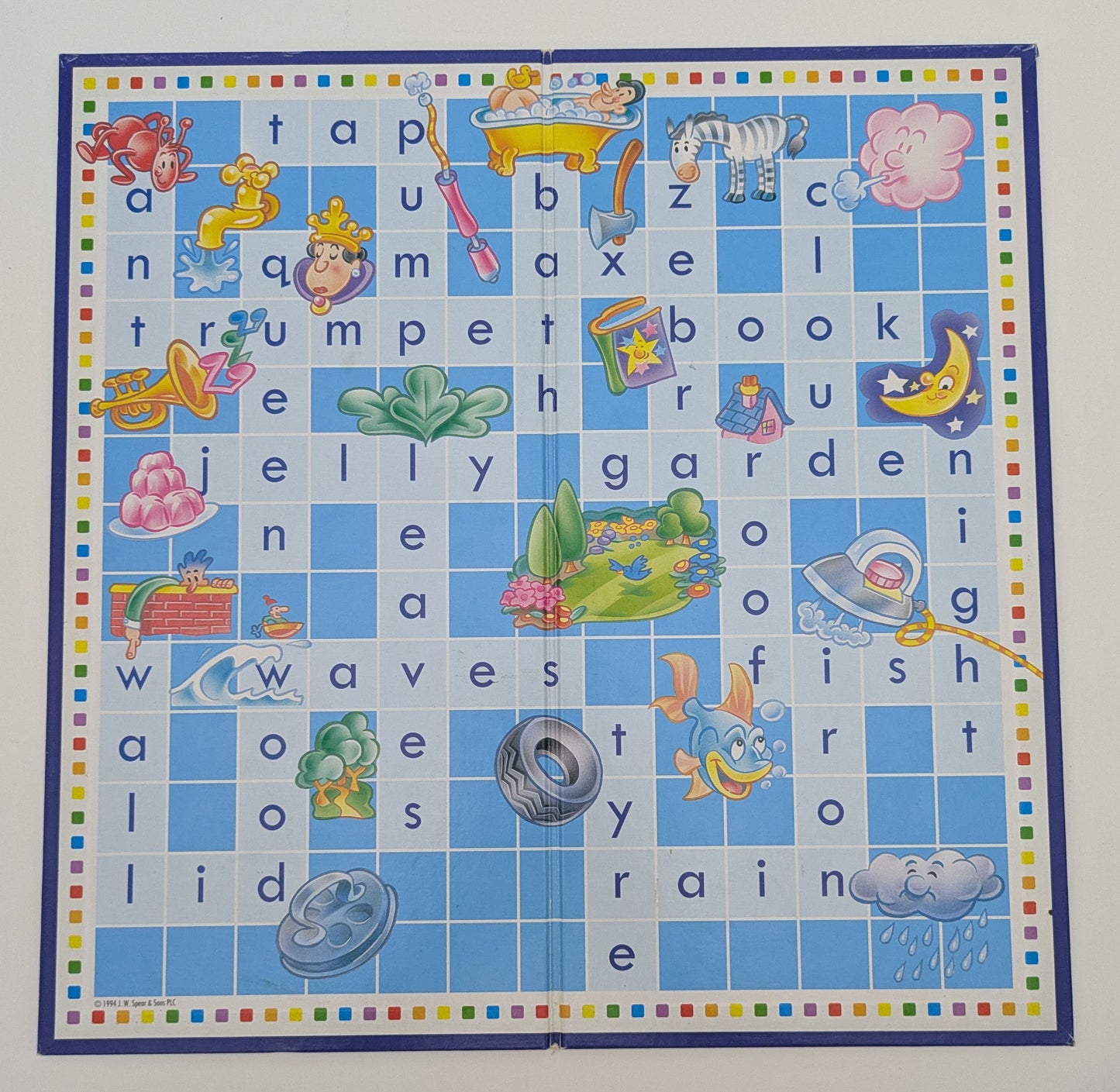 Discover Scrabble Junior (1994), the perfect introduction to spelling and word games.
