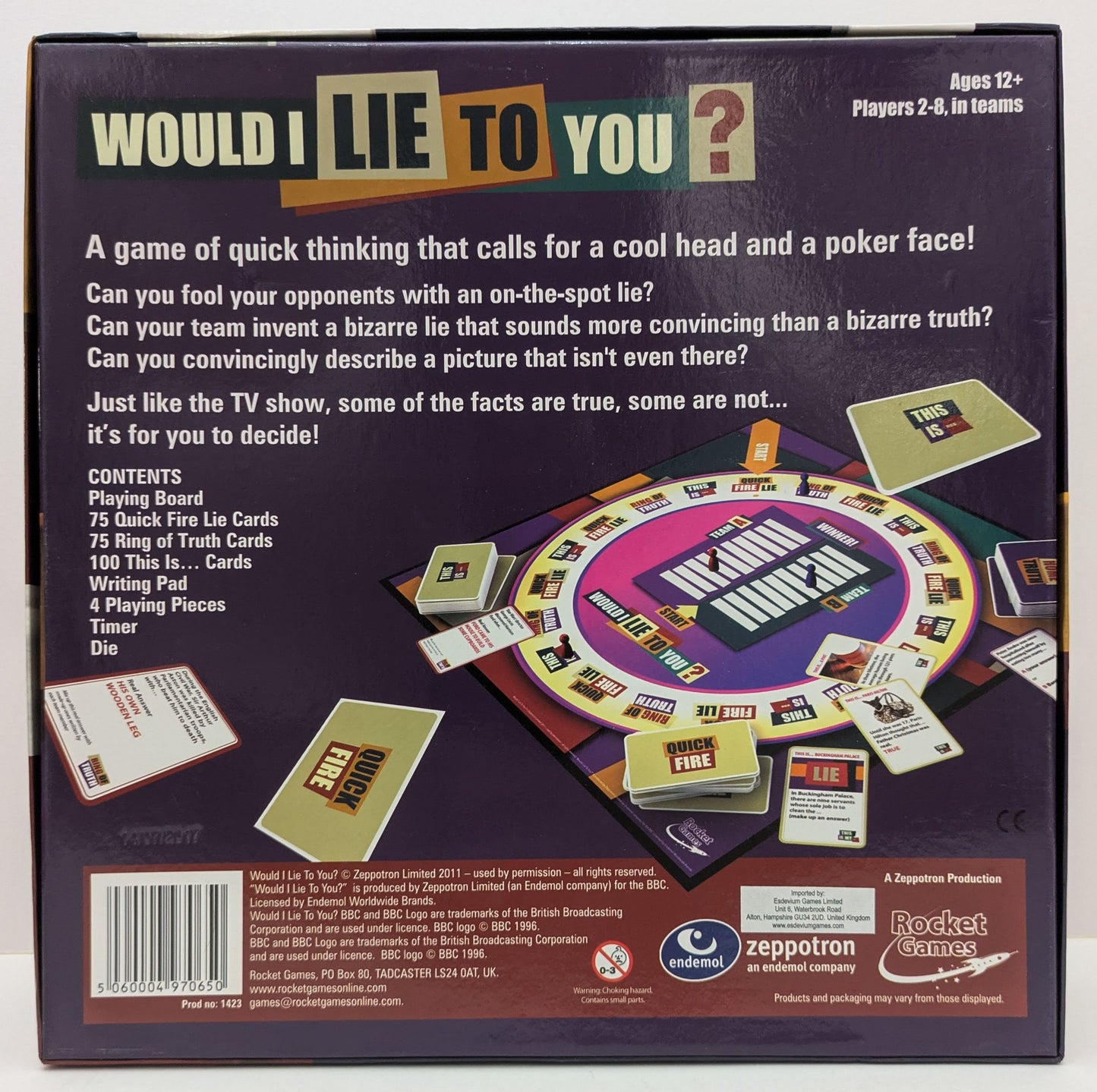 Discover how convincing you really are with Would I Lie to You (2011) – the perfect party game!