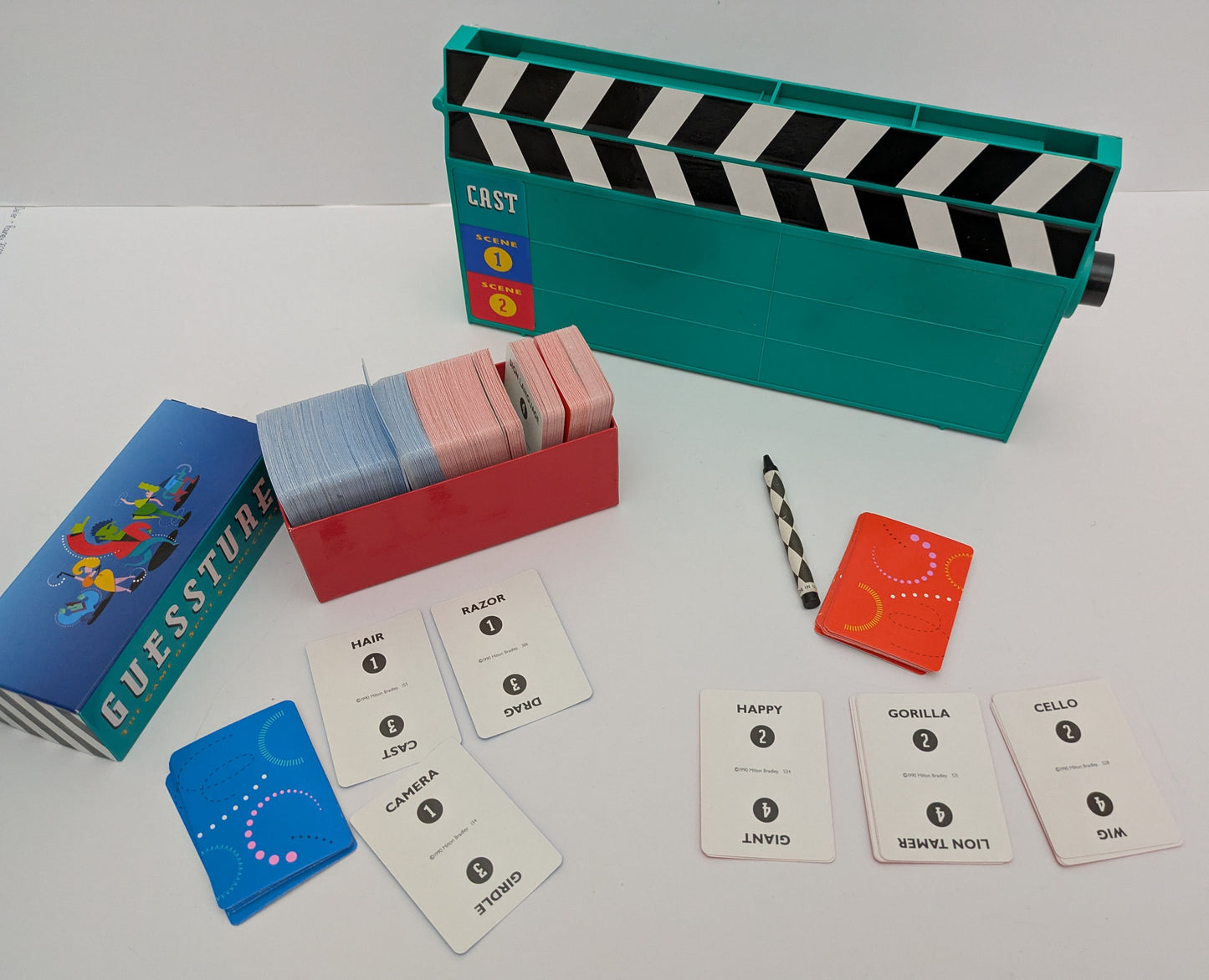 Discover the fast-paced fun of Gesstures (1999), the split-second charades game.