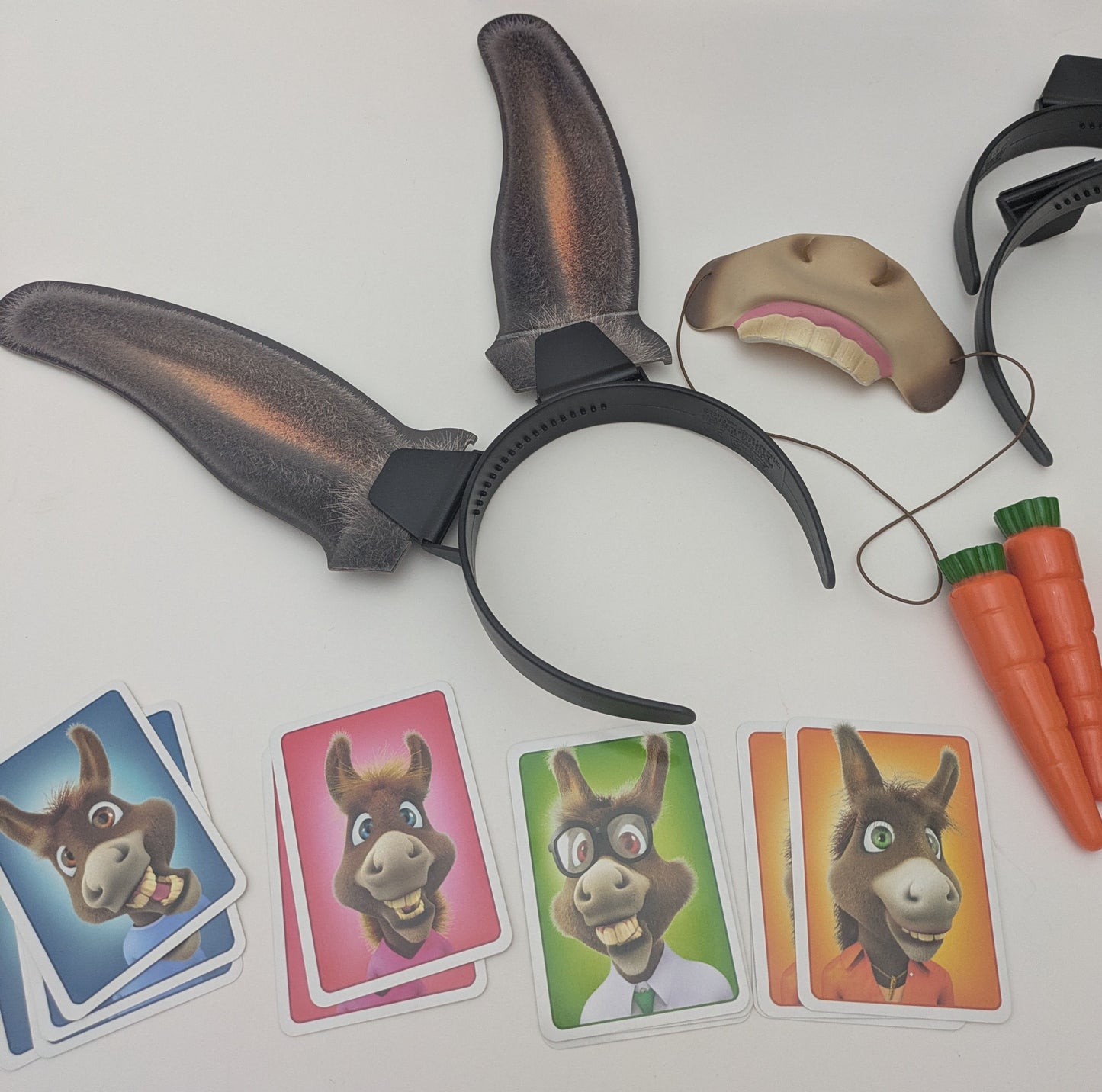 Don’t Be a Donkey (2017) is the fast-paced game where the slowest player becomes the donkey!