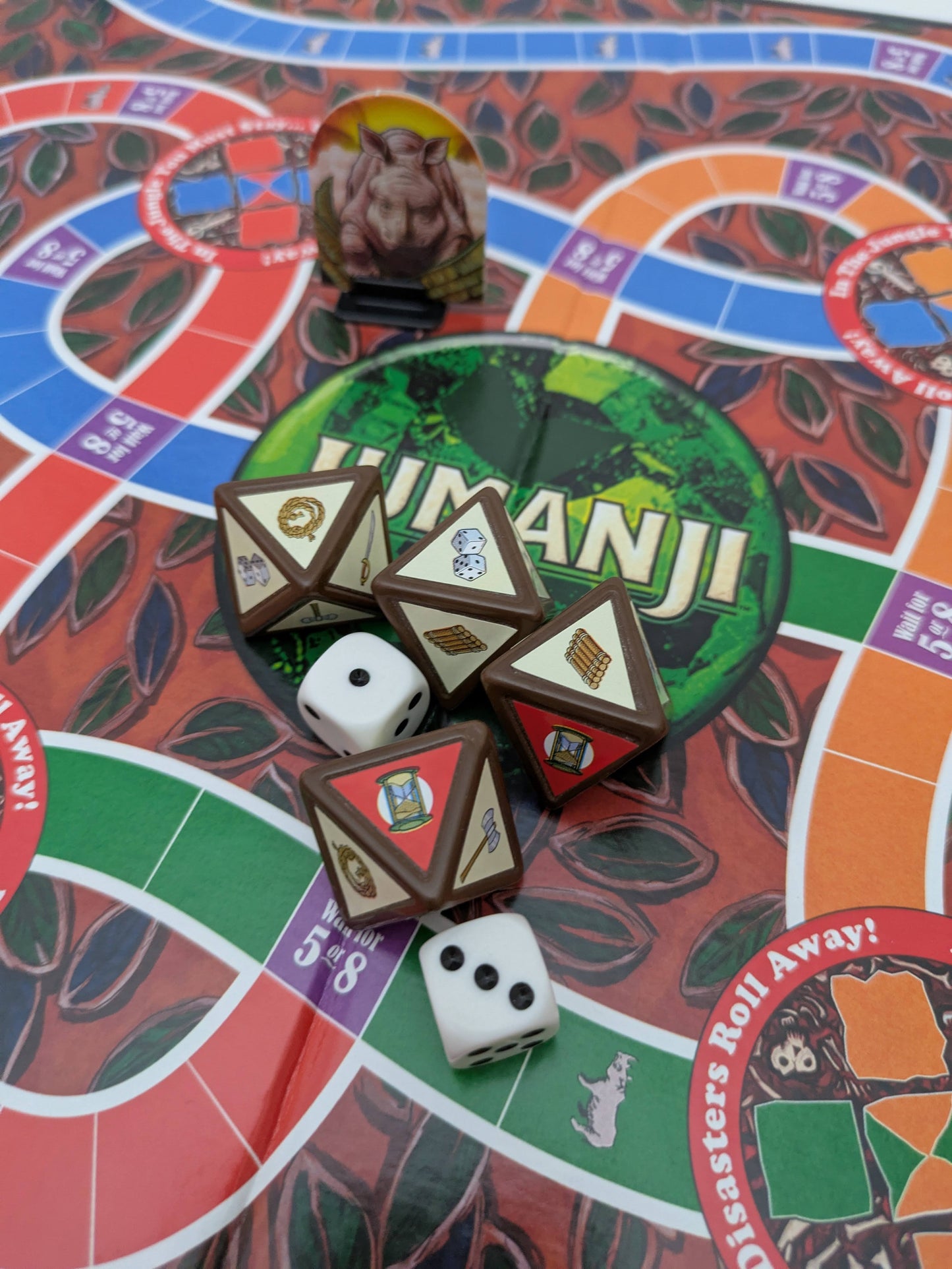 Enter the wild world of Jumanji (2018) and see if you can escape the jungle before time runs out.