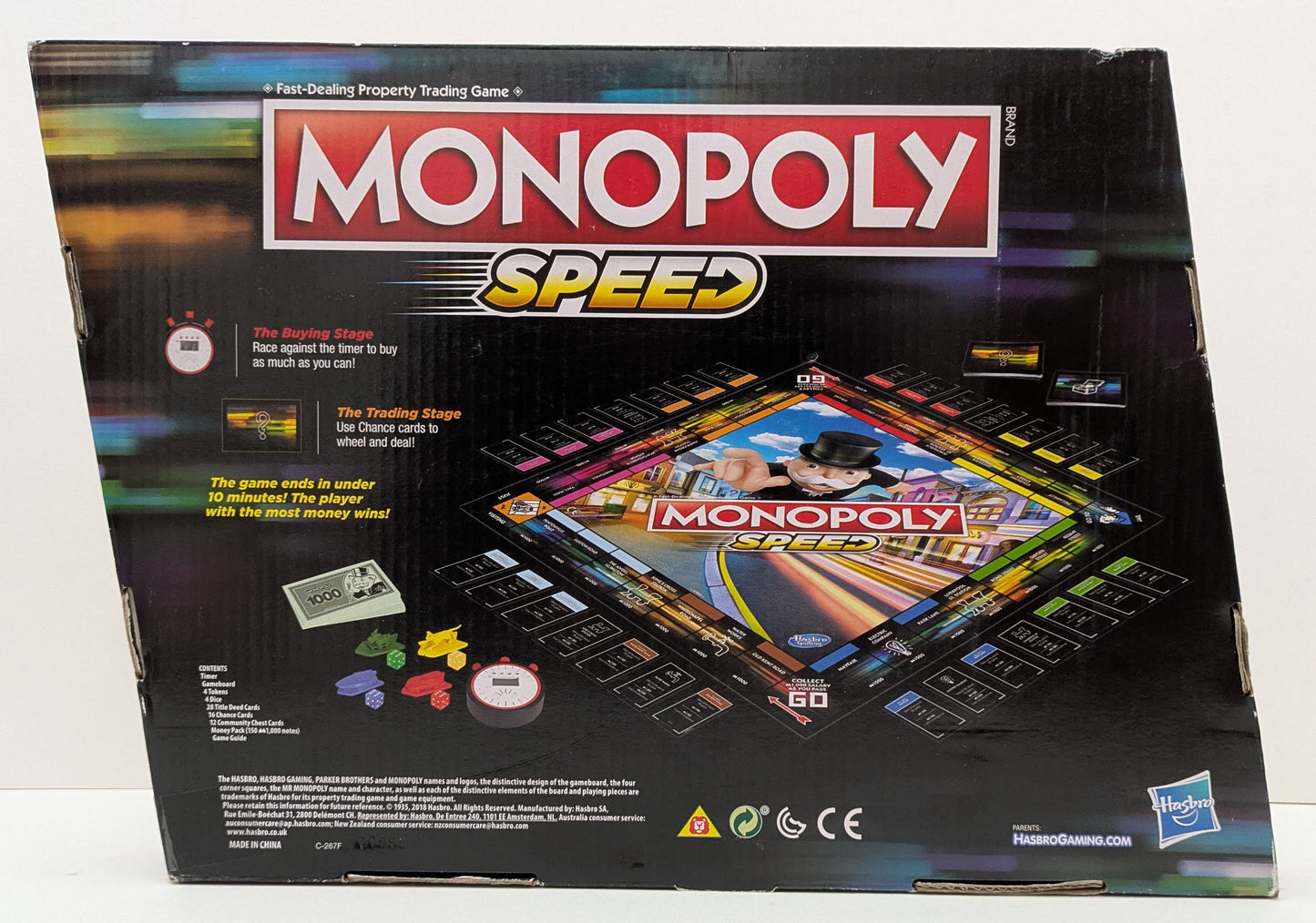 Experience Monopoly Speed (2019) – short, sharp, and full of excitement.