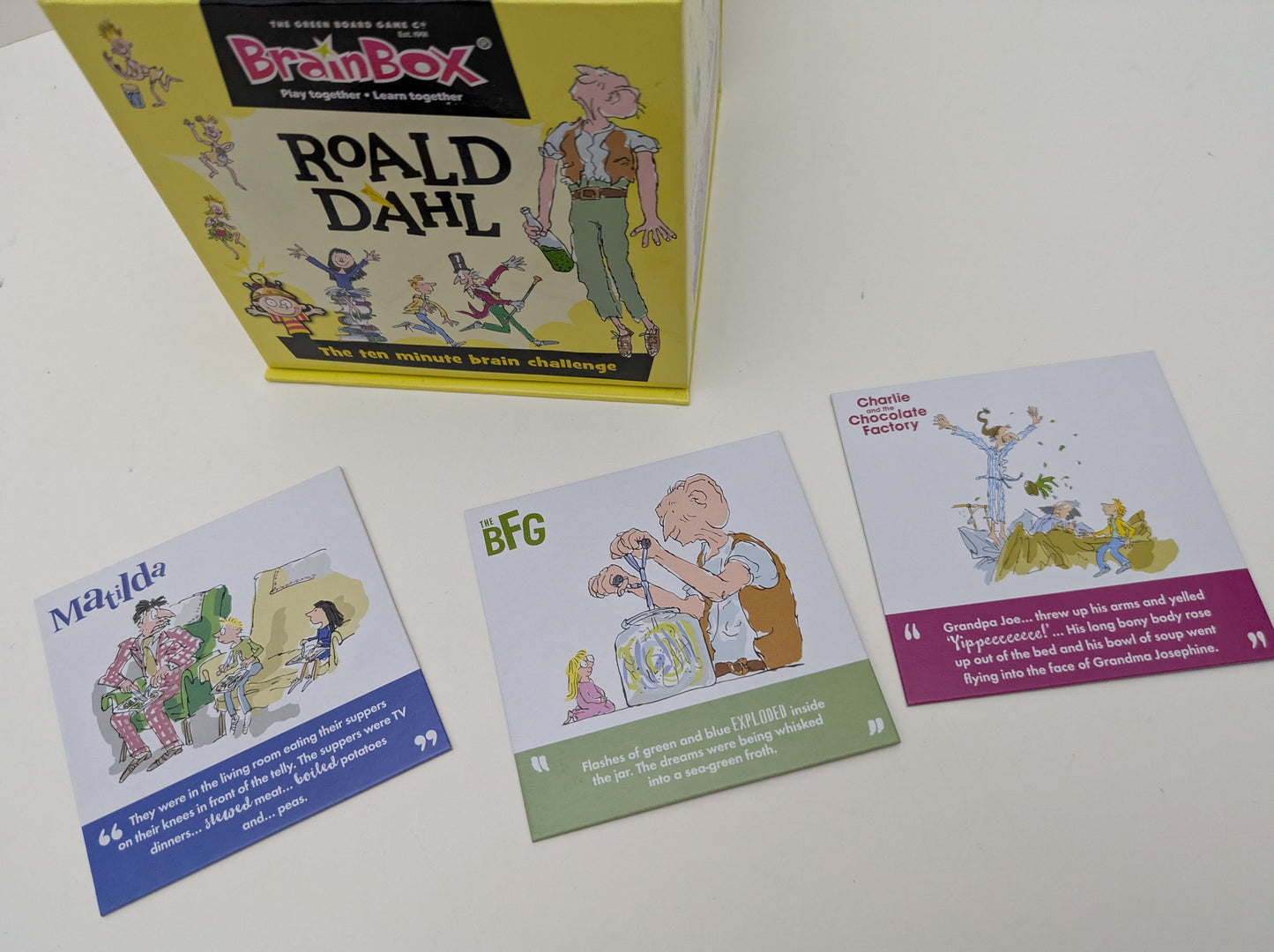 Family Fun with Roald Dahl – BrainBox (2018) Card Game