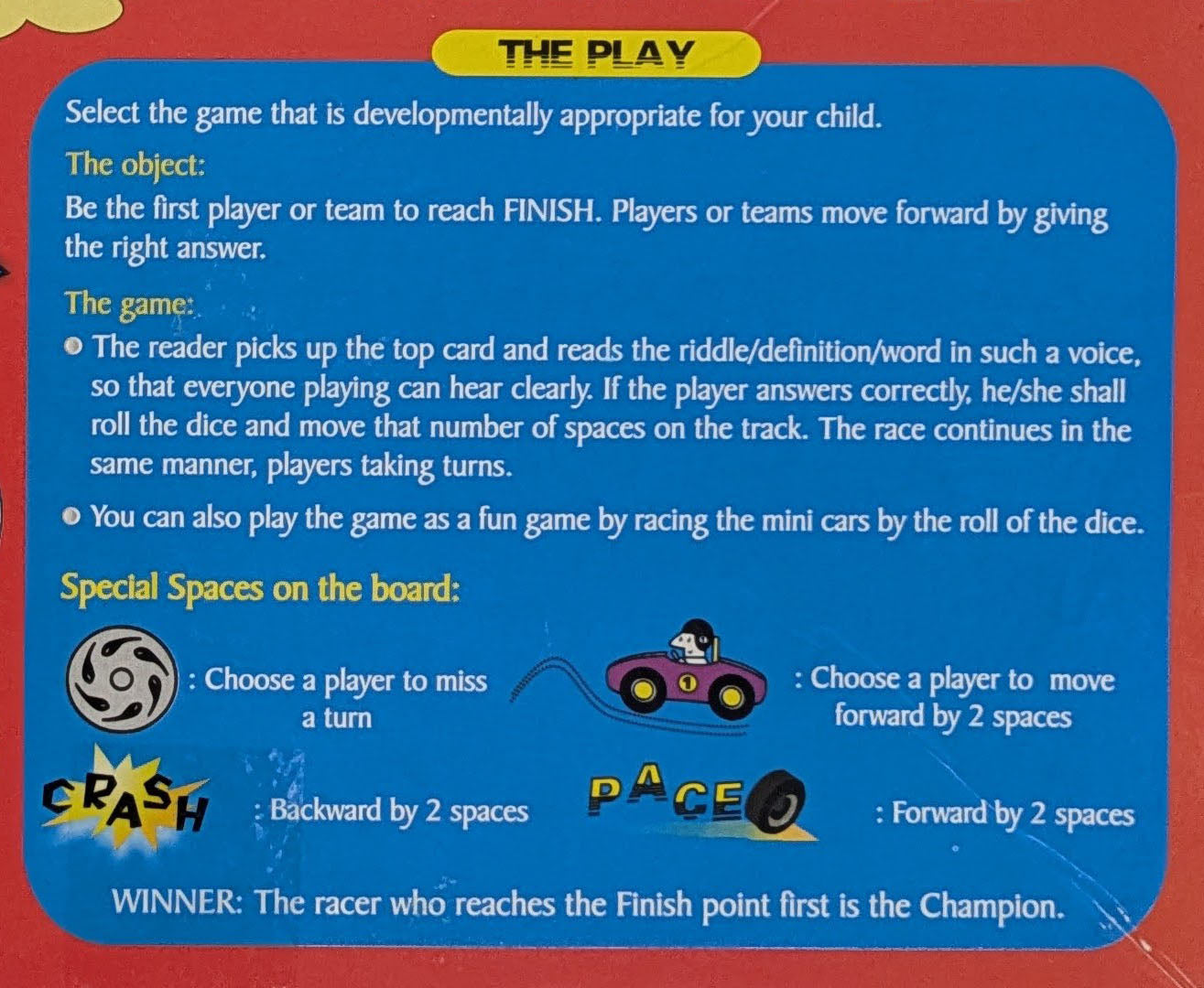 Fast Track (2012) – an educational and fun board game for children