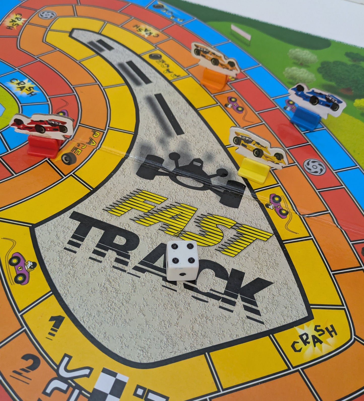 Fast Track (2012) board game – answer questions and speed ahead