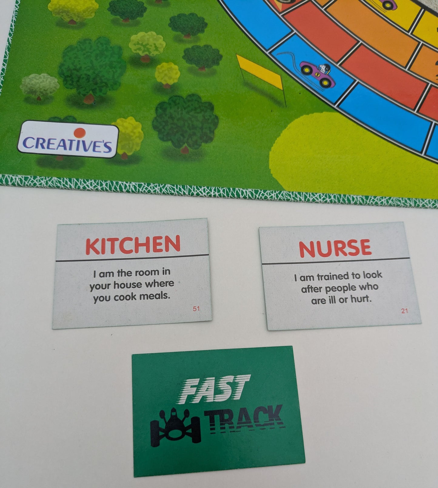 Fast Track (2012) – family fun with mini cars, dice, and challenges