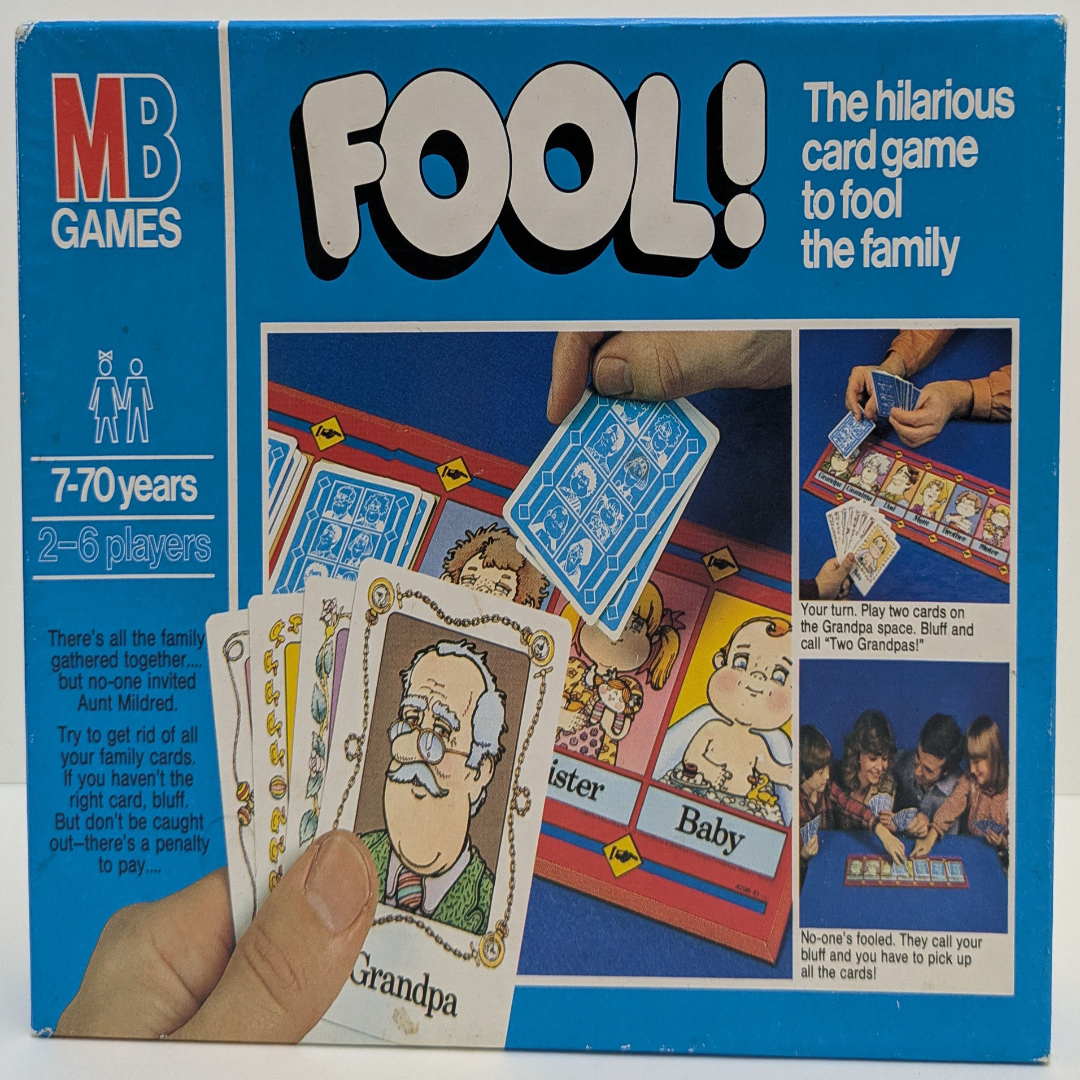 Fool! (1981) is the hilarious card game where bluffing your way through the family is all part of the fun.