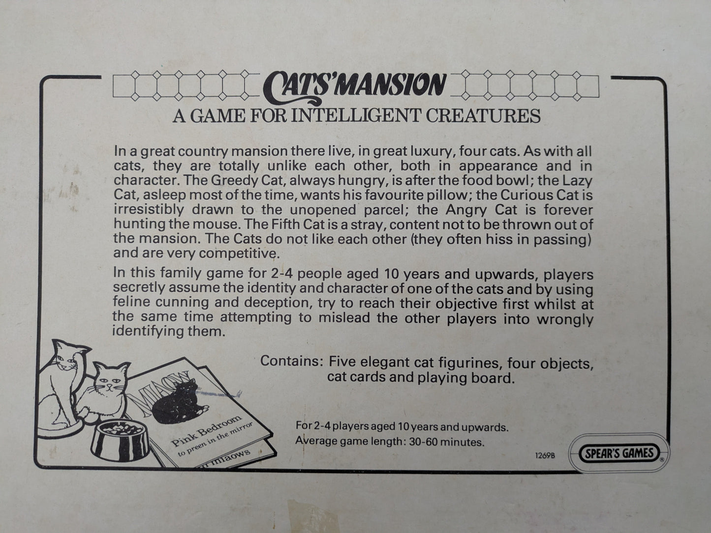 Forget Cluedo—Cats’ Mansion (1984) brings mystery and charm in a whole new way.