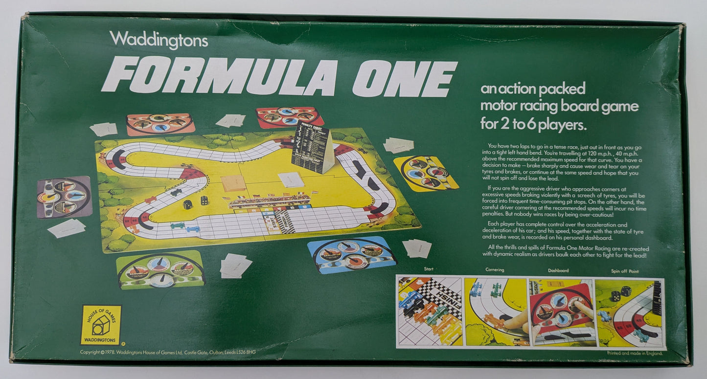 Formula One (1978) is a classic speed and strategy game worth revisiting