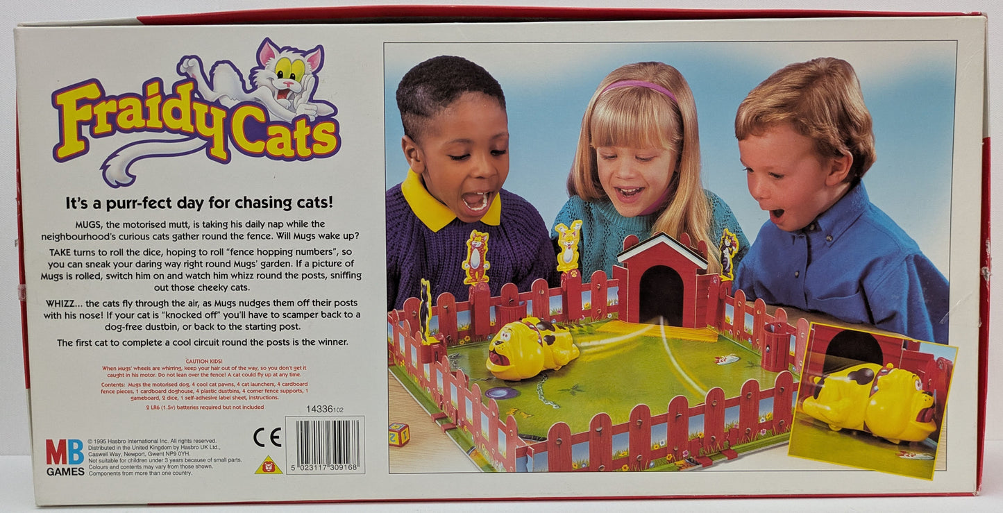 Fraidy Cats (1995) — One of MB’s Most Memorable 90s Chase Games
