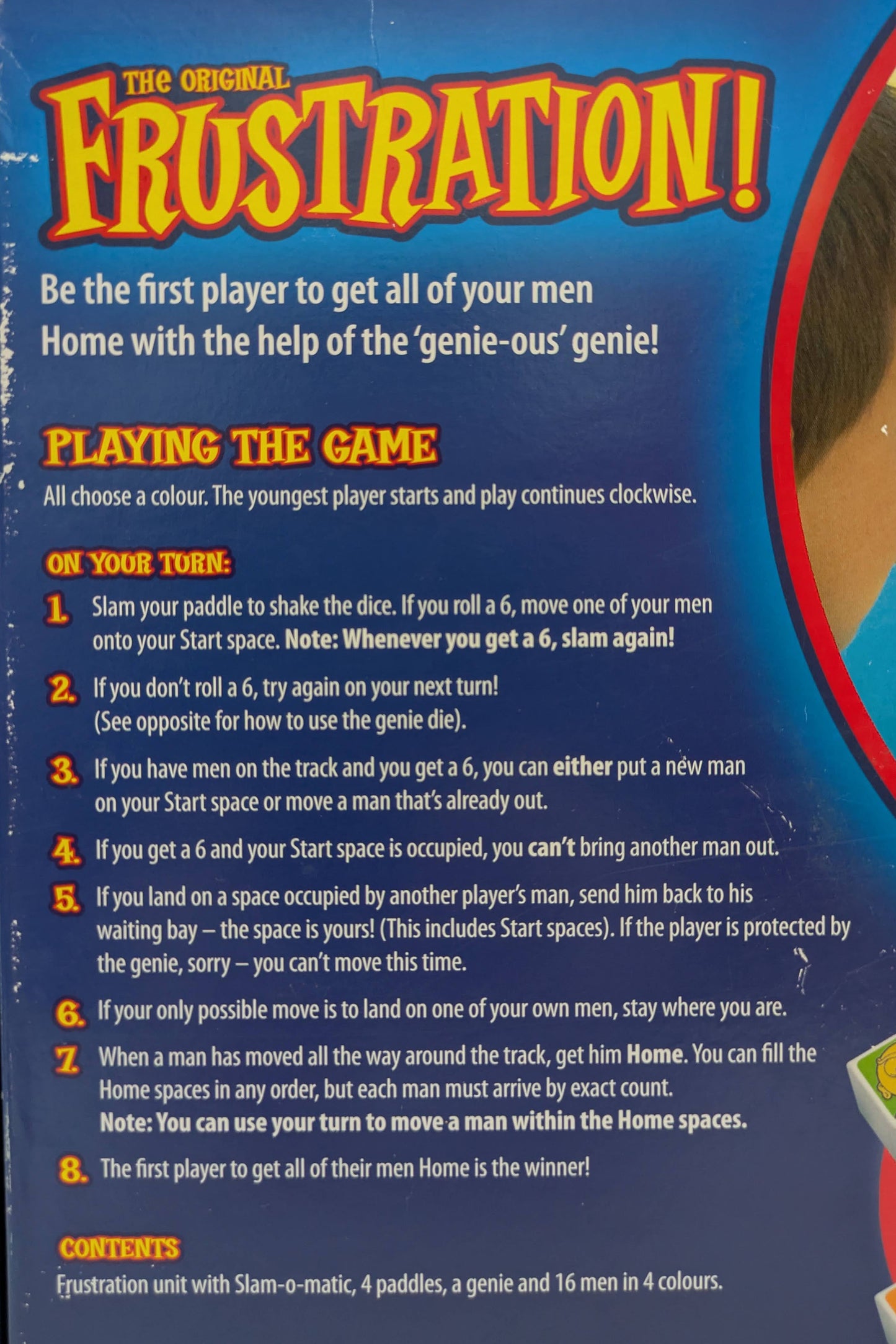 Frustration MB (2007) Rules – How to Play the Classic Slam-O-Matic Game