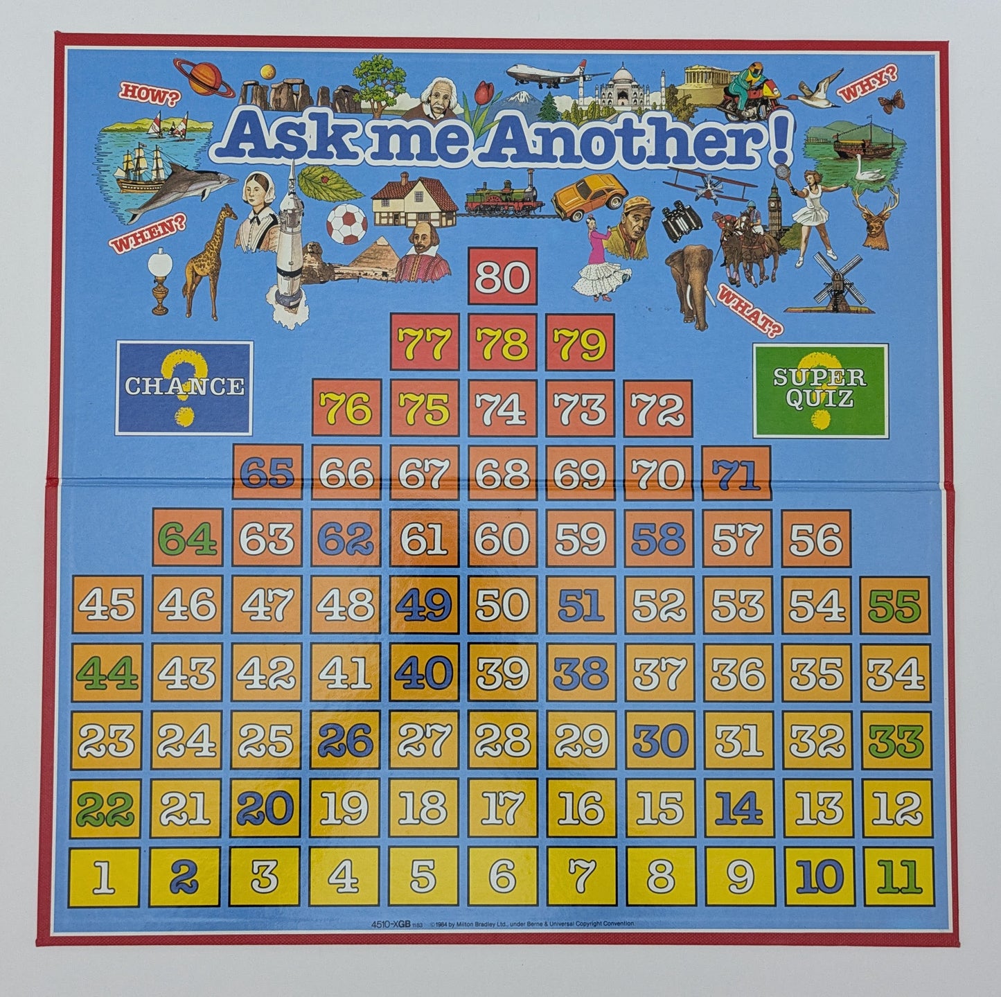 Fun and Learning Combined in Ask Me Another (1983) Trivia Game