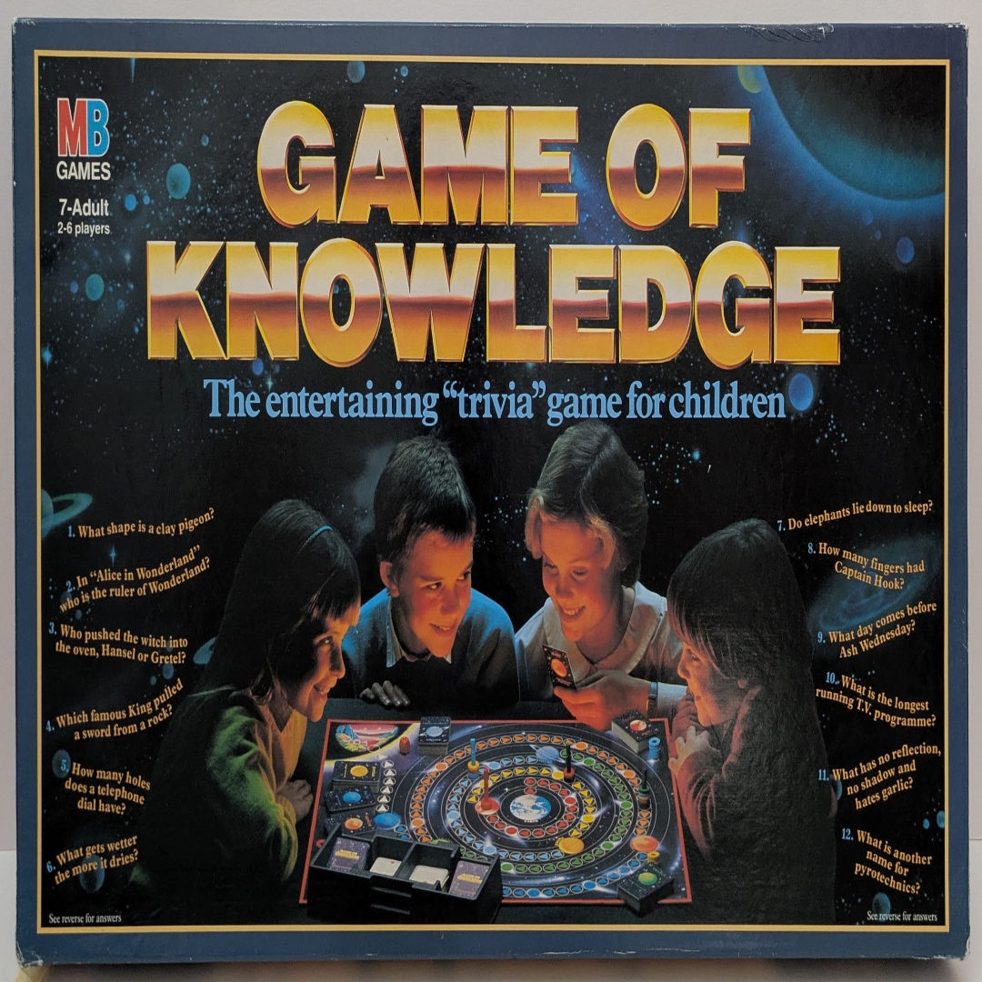Game of Knowledge (1984) – Classic Children’s Trivia Board Game