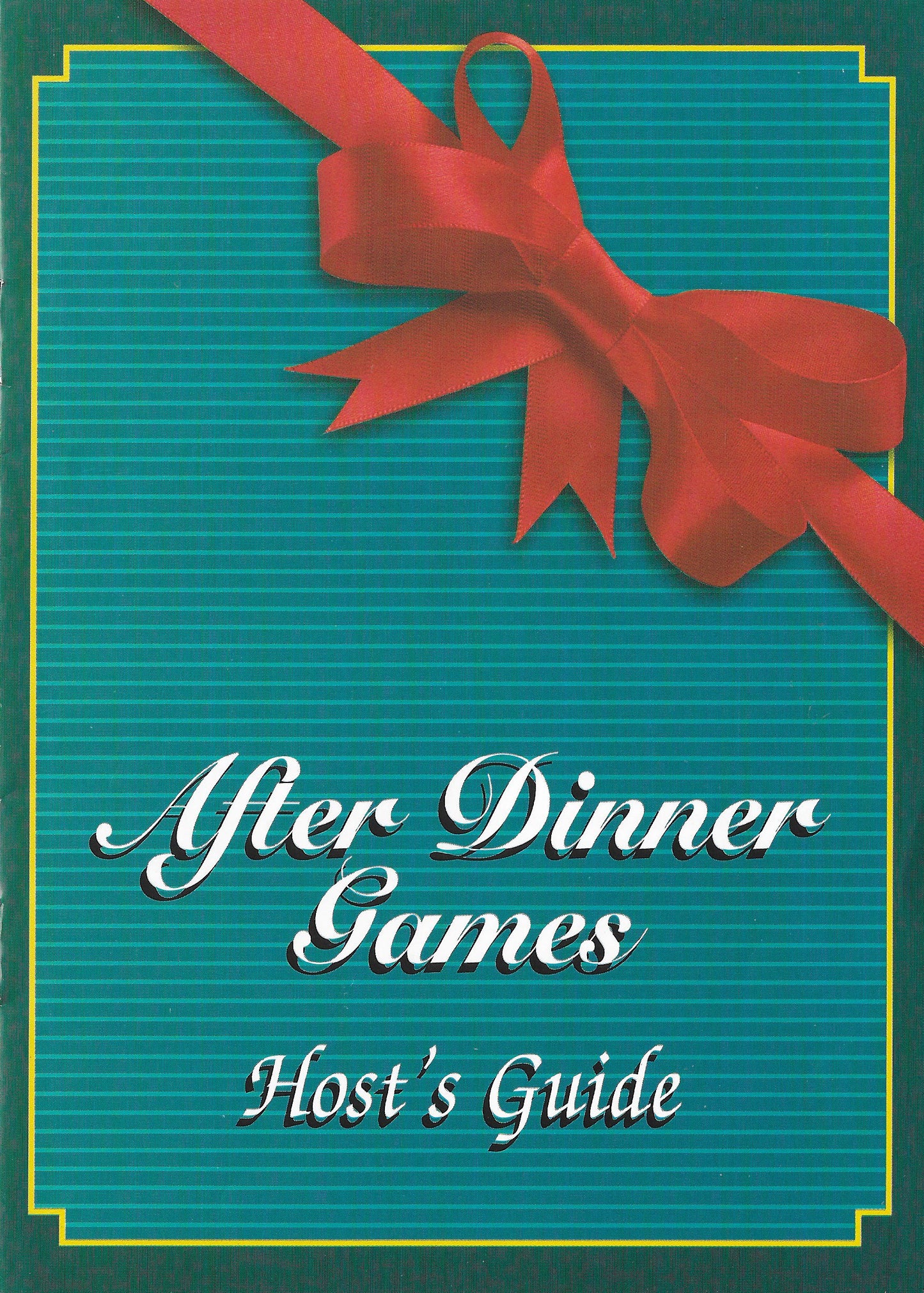 Gather round, pick a card, and let the chaos begin with Host Your Own – After Dinner Games (1997).