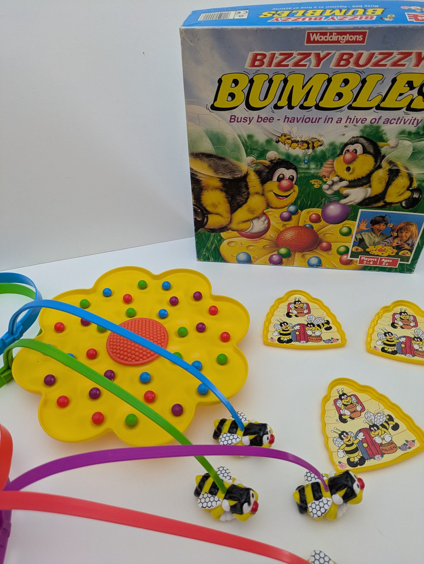 Get buzzing with Bizzy Buzzy Bumbles (1991) – the game that gets everyone moving!