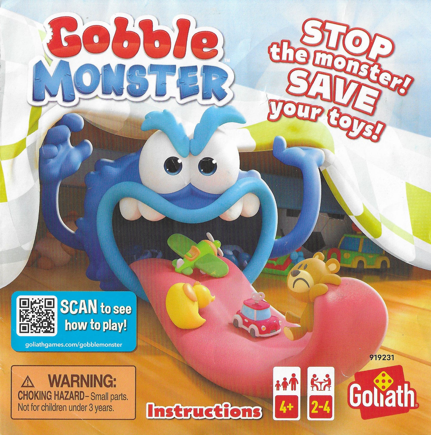 Get ready for action with Gobble Monster (2021) – the toy rescue game kids won’t want to stop playing.
