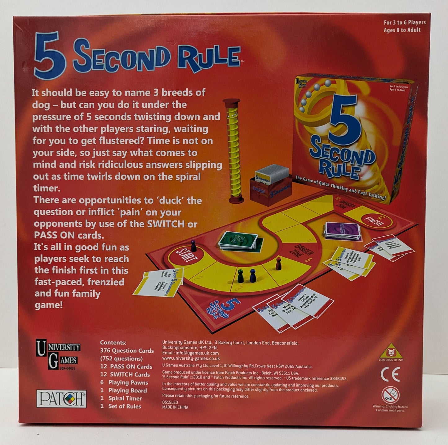 Get the party started with 5 Second Rule (2010) – perfect for laughs, gasps, and wrong answers.