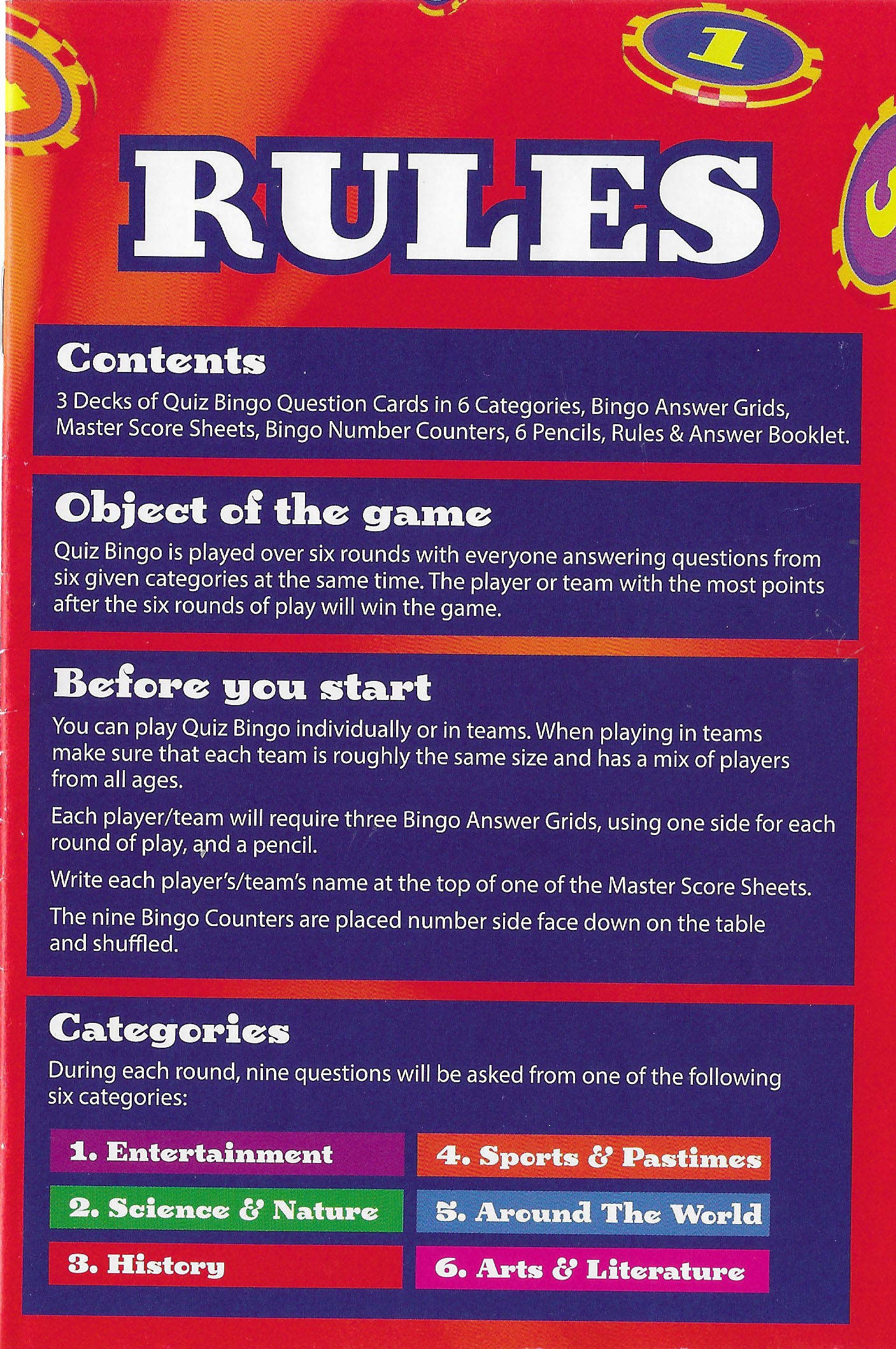 Get your pencils ready – Quiz Bingo (2021) is the game that turns question cards into scorecards and facts into fun.