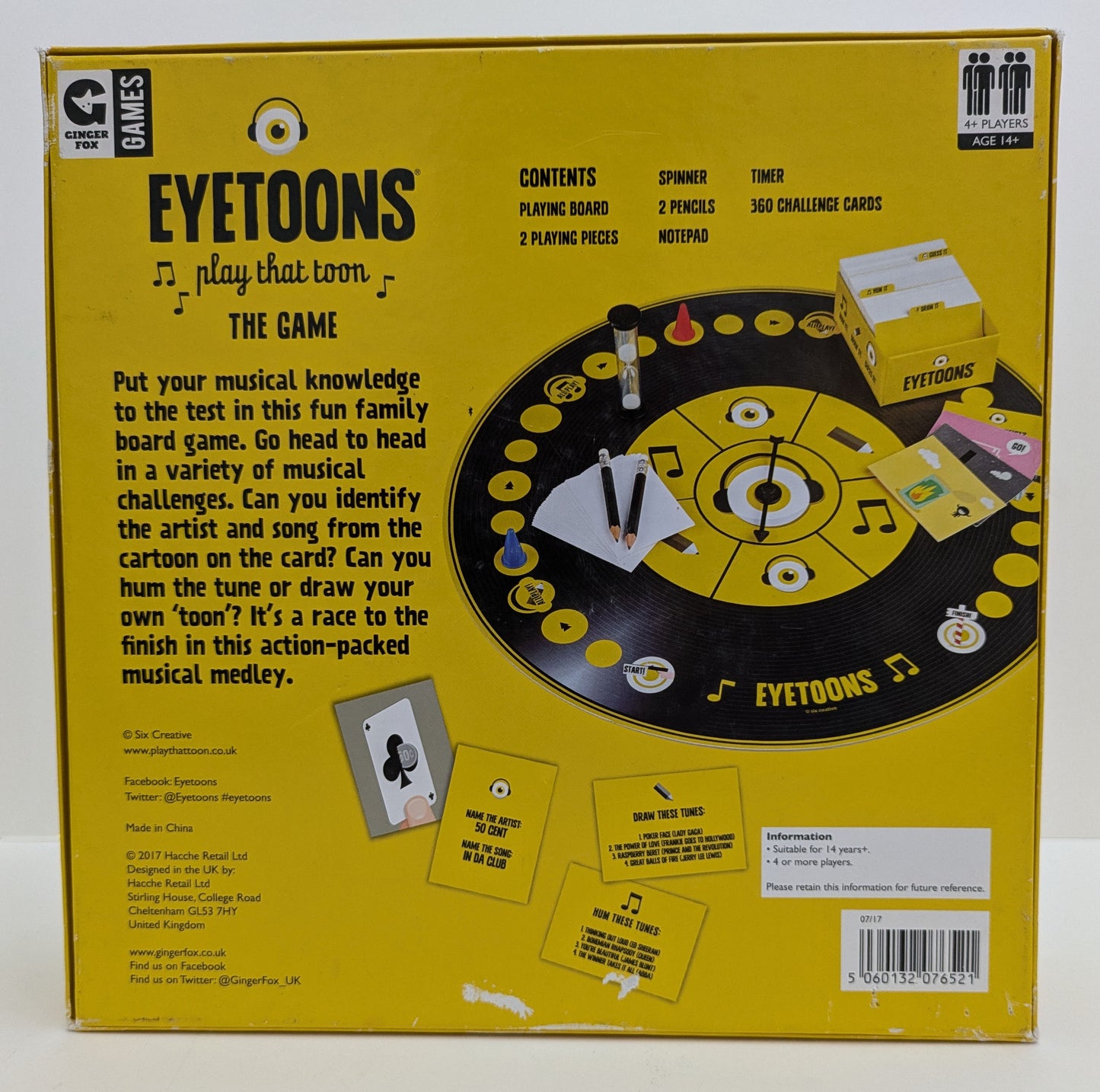 Get your team humming, drawing, and guessing with Eyetoons (2016) – the ultimate music challenge.