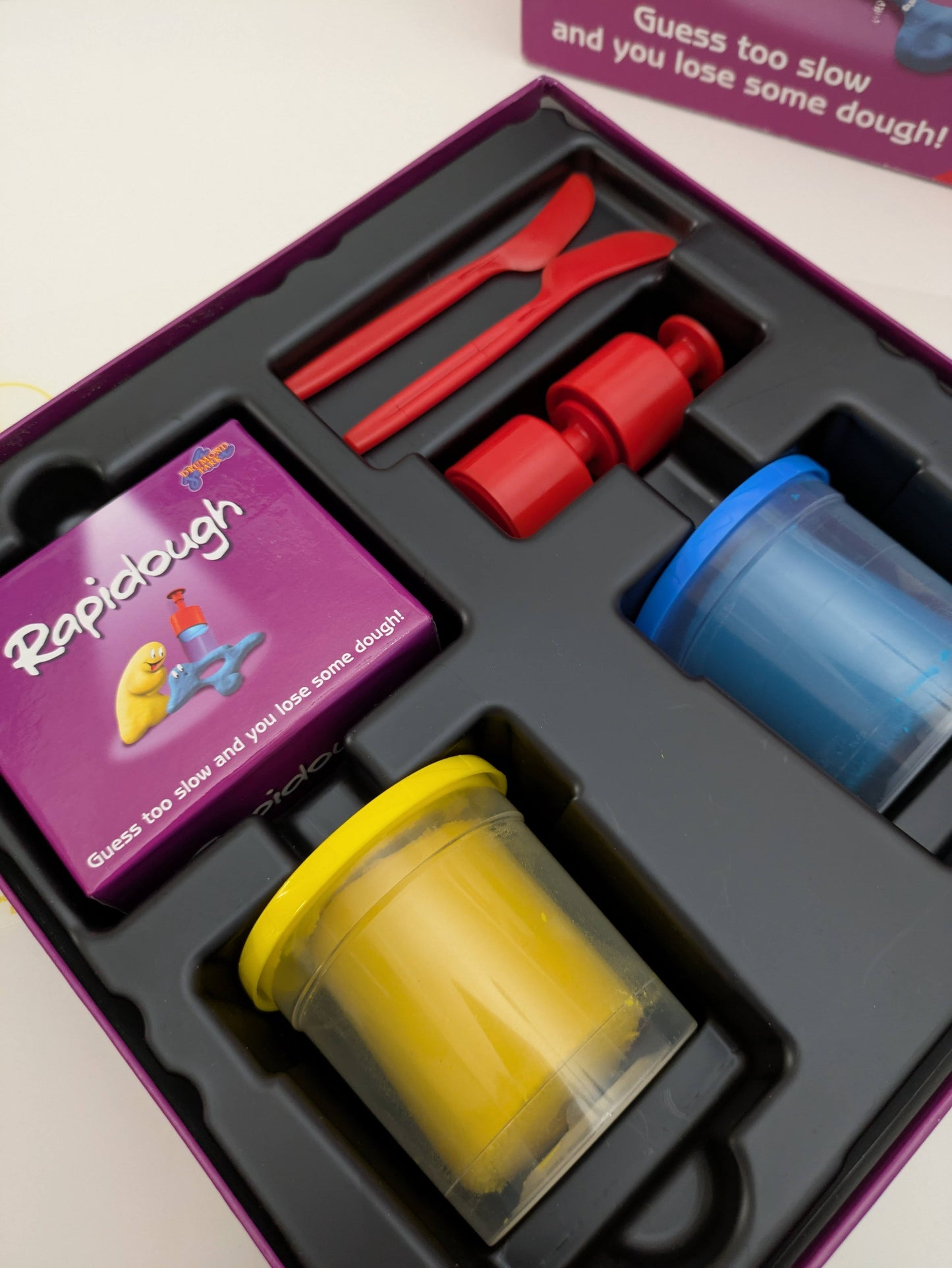 Grab the dough and get creative in Rapidough (2012) — the hilarious modelling game where the best sculptor wins!