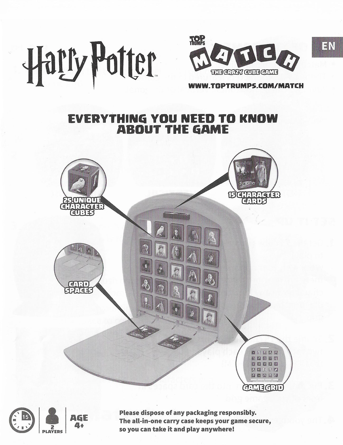 Harry Potter – Match (2017) Official Game Rules Explained