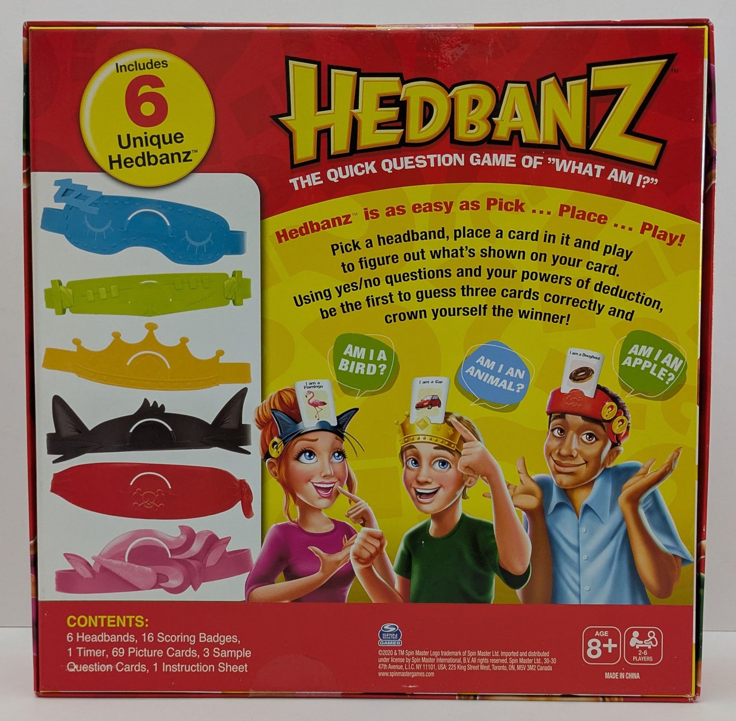 Headbanz for Parties, Gatherings, and Endless Laughs