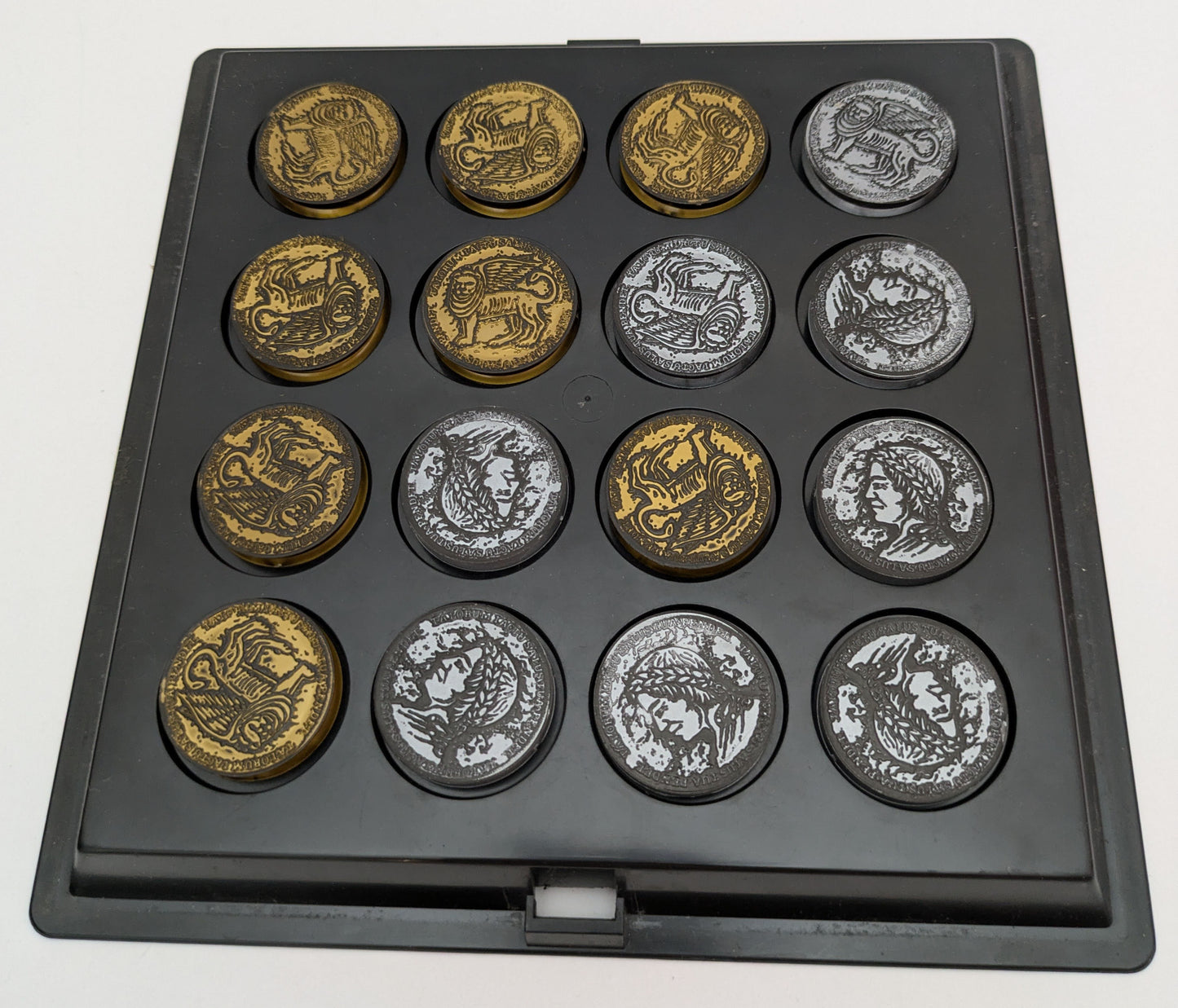 Heads & Tails (1981) A Strategic Coin Flipping Board Game of Skill and Tactics